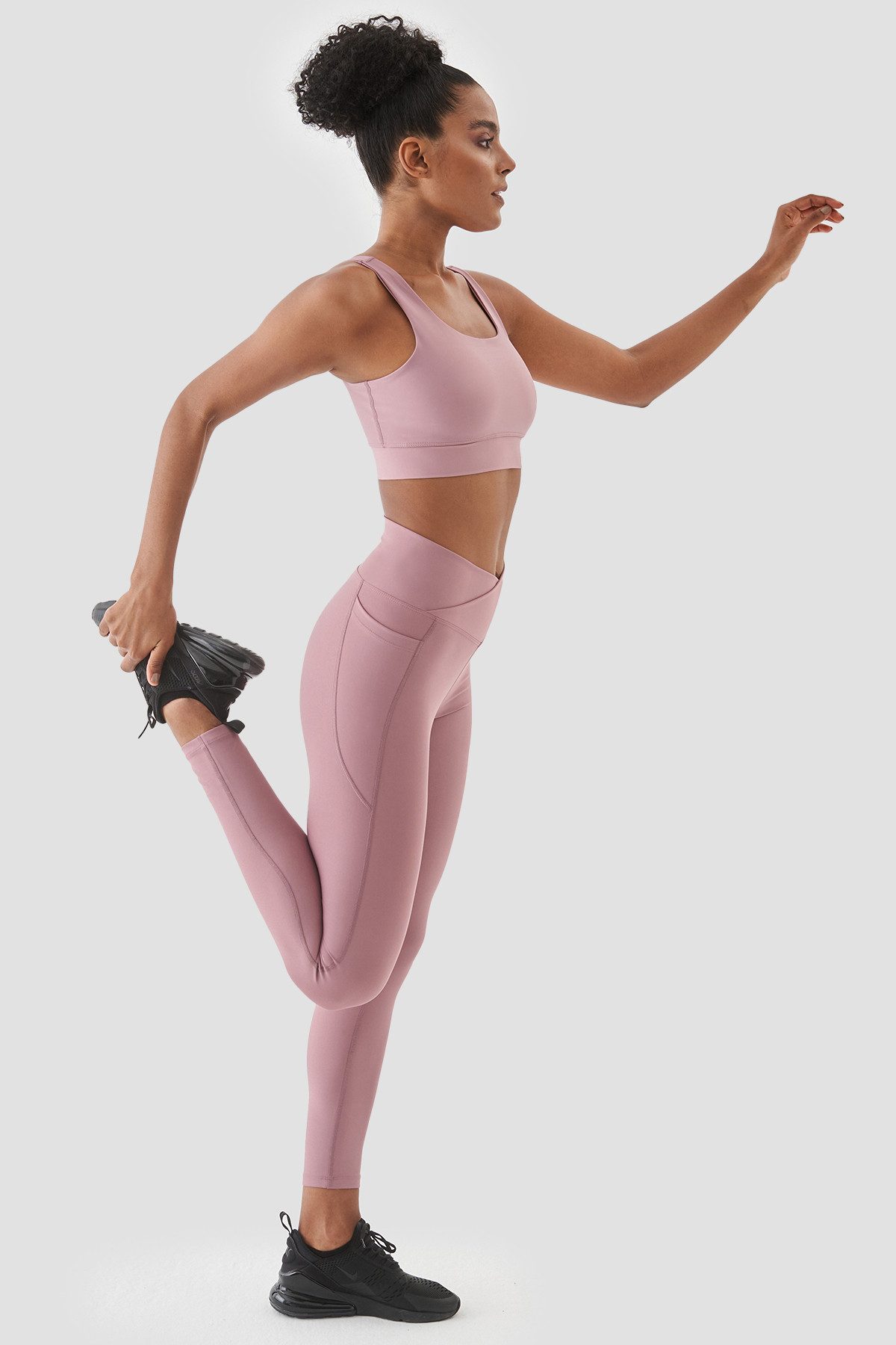 Superstacy Leggings Adele Sport-Leggings mit V-Gürtel