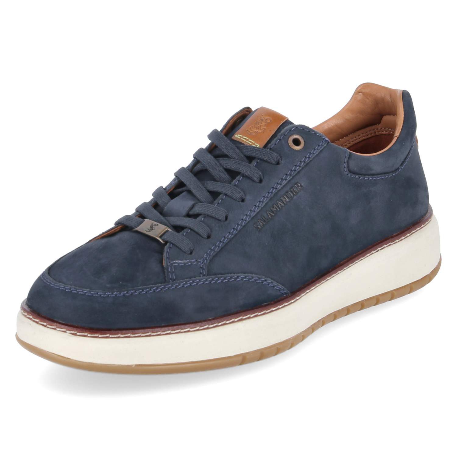 Salamander Salamander E31AU3011500-4100 SP Herren Rauleder blue Schnürschuh