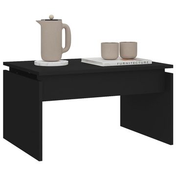 furnicato Couchtisch Schwarz 68x50x38 cm Spanplatte