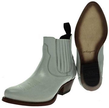 Mayura Boots 2487 Marilyn Blanco Damen Westernstiefelette Weiss Stiefelette