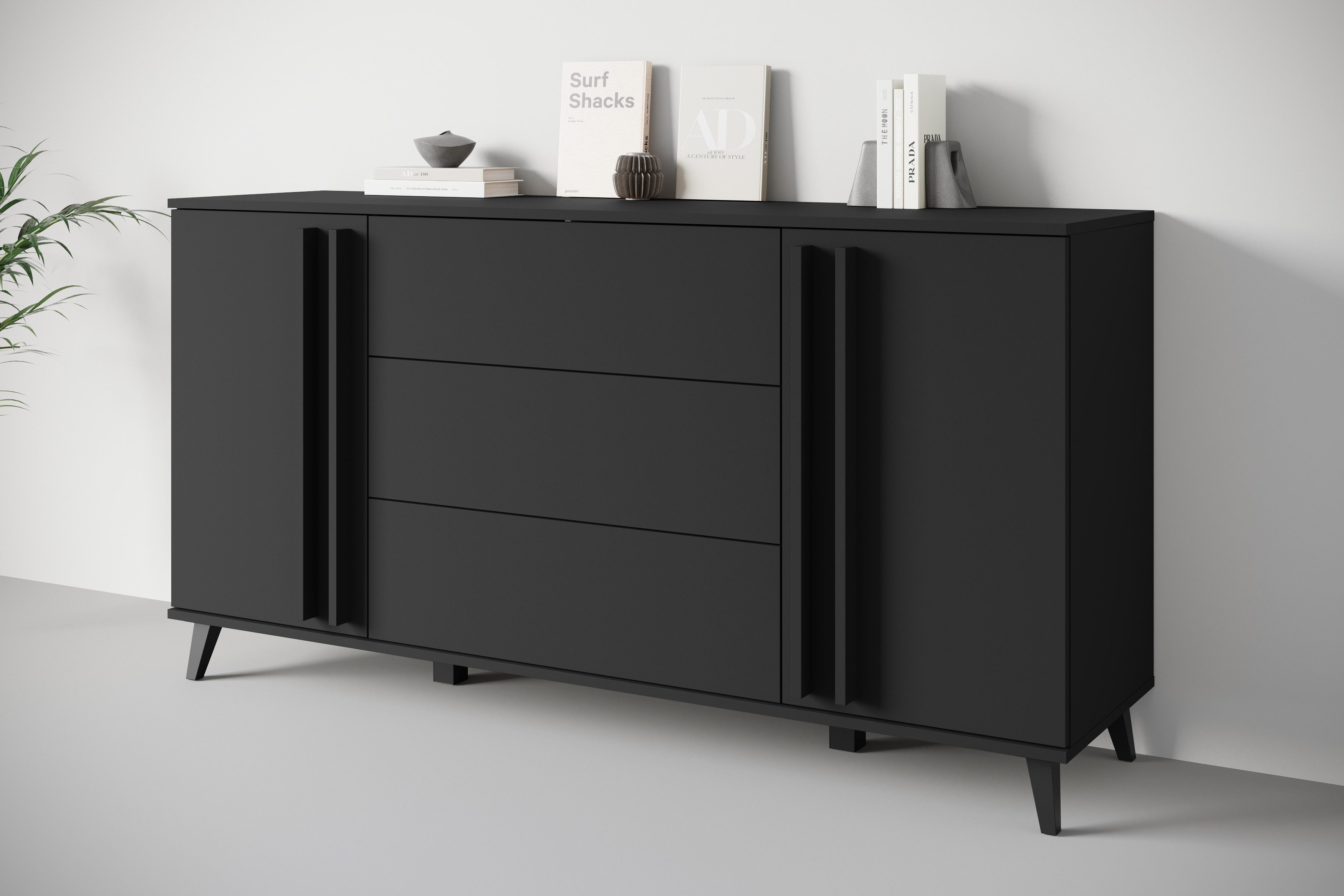 INOSIGN Sideboard Helsinki, Kommode mit 2 Türen und 3 Schubladen, Breite 15 günstig online kaufen