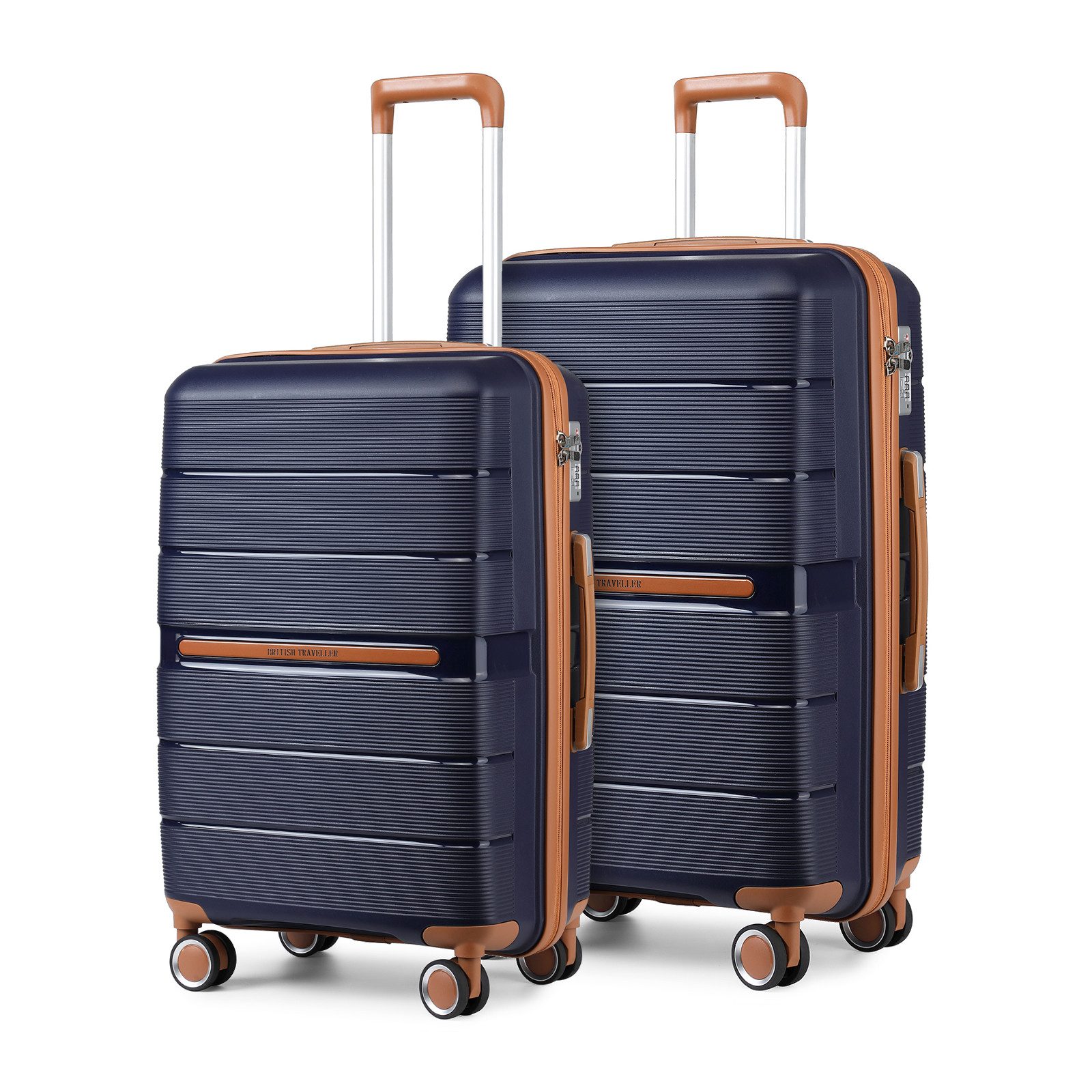 British Traveller Handgepäck-Trolley Reisekoffer Hartschalenkoffer aus günstig online kaufen