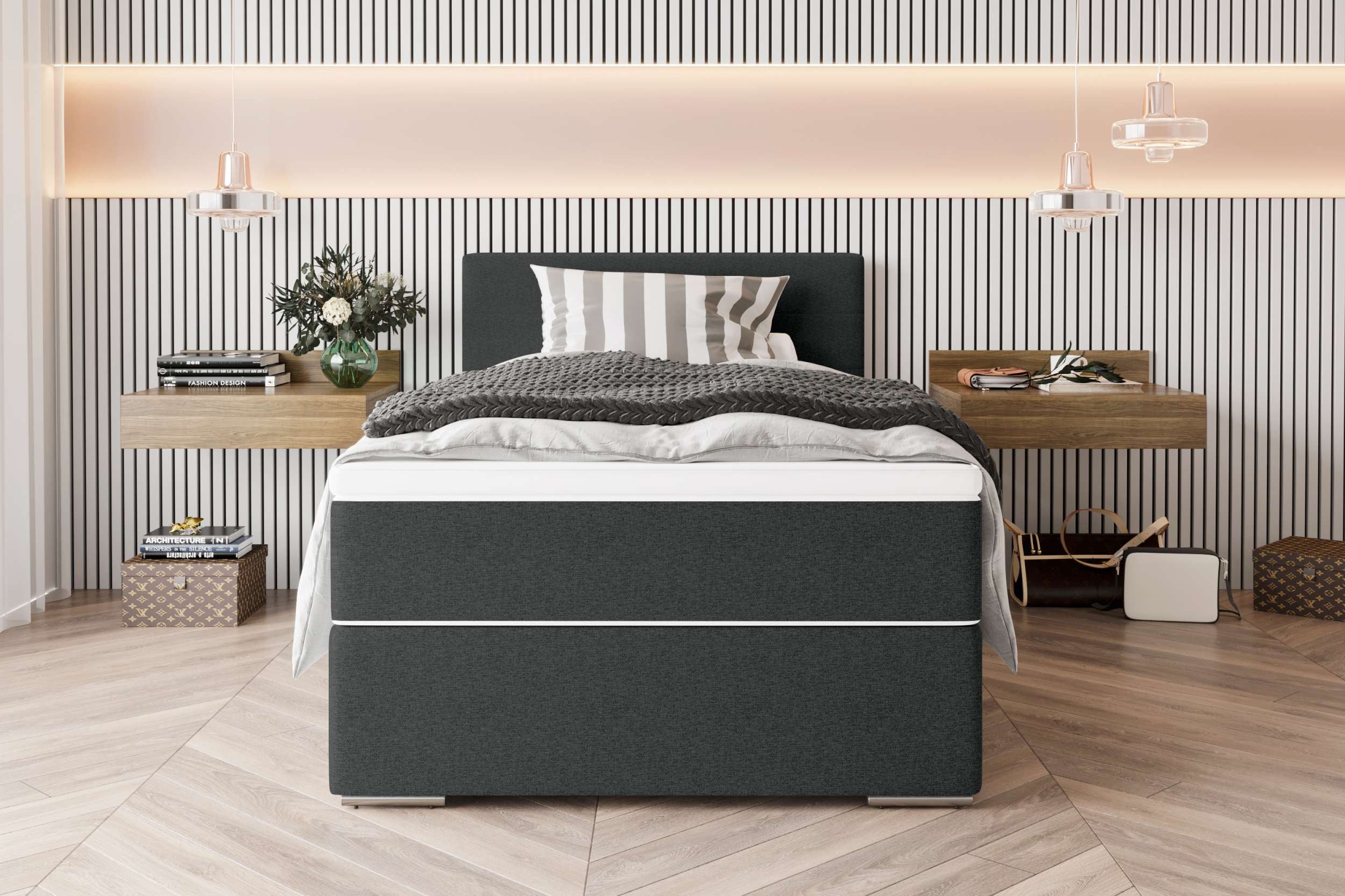 99rooms Boxspringbett Phönix Mini (Schlafzimmerbett, Bett), mit Taschenfede günstig online kaufen