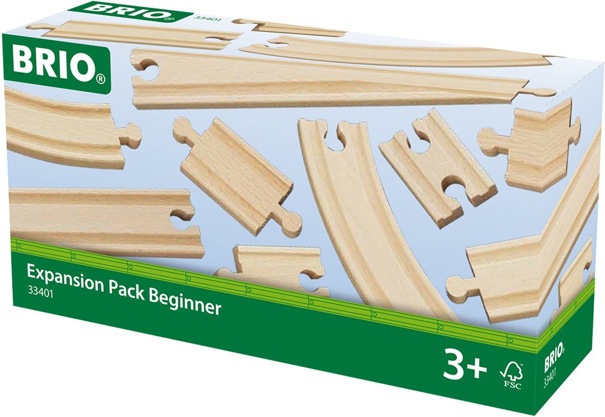 BRIO® Gleise-Set BRIO® WORLD, Kleines Schienensortiment, (Set), aus Holz, FSC® - schützt Wald