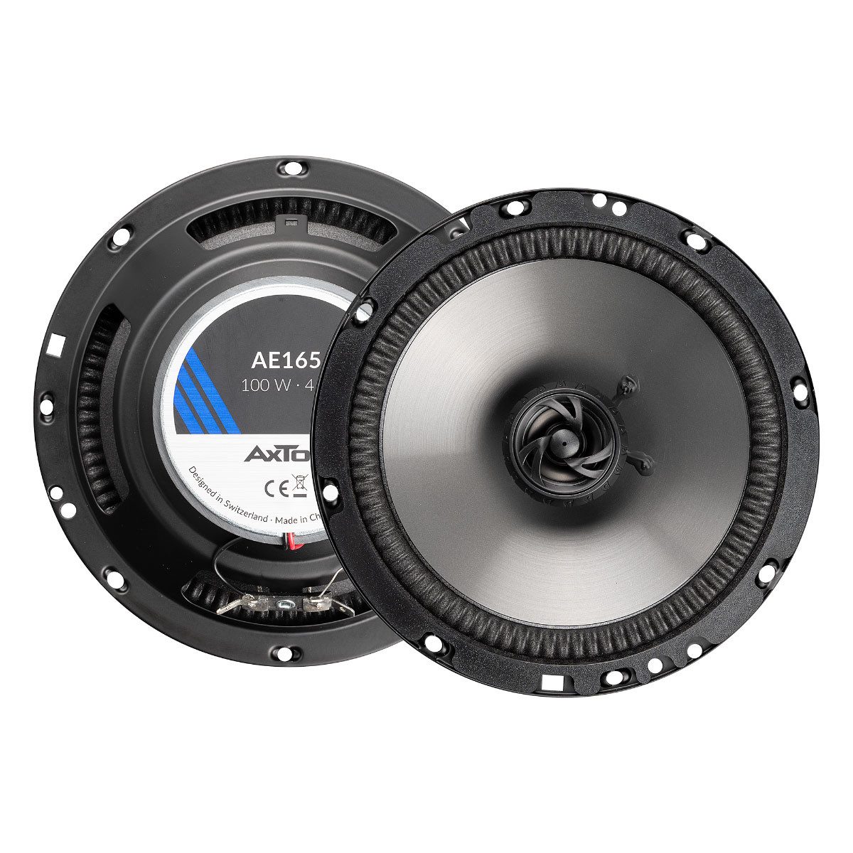 Axton AXTON AE165 16,5 cm / 6,5″ 2-Wege Koaxial-Lautsprecher Auto-Lautsprecher (100 W)