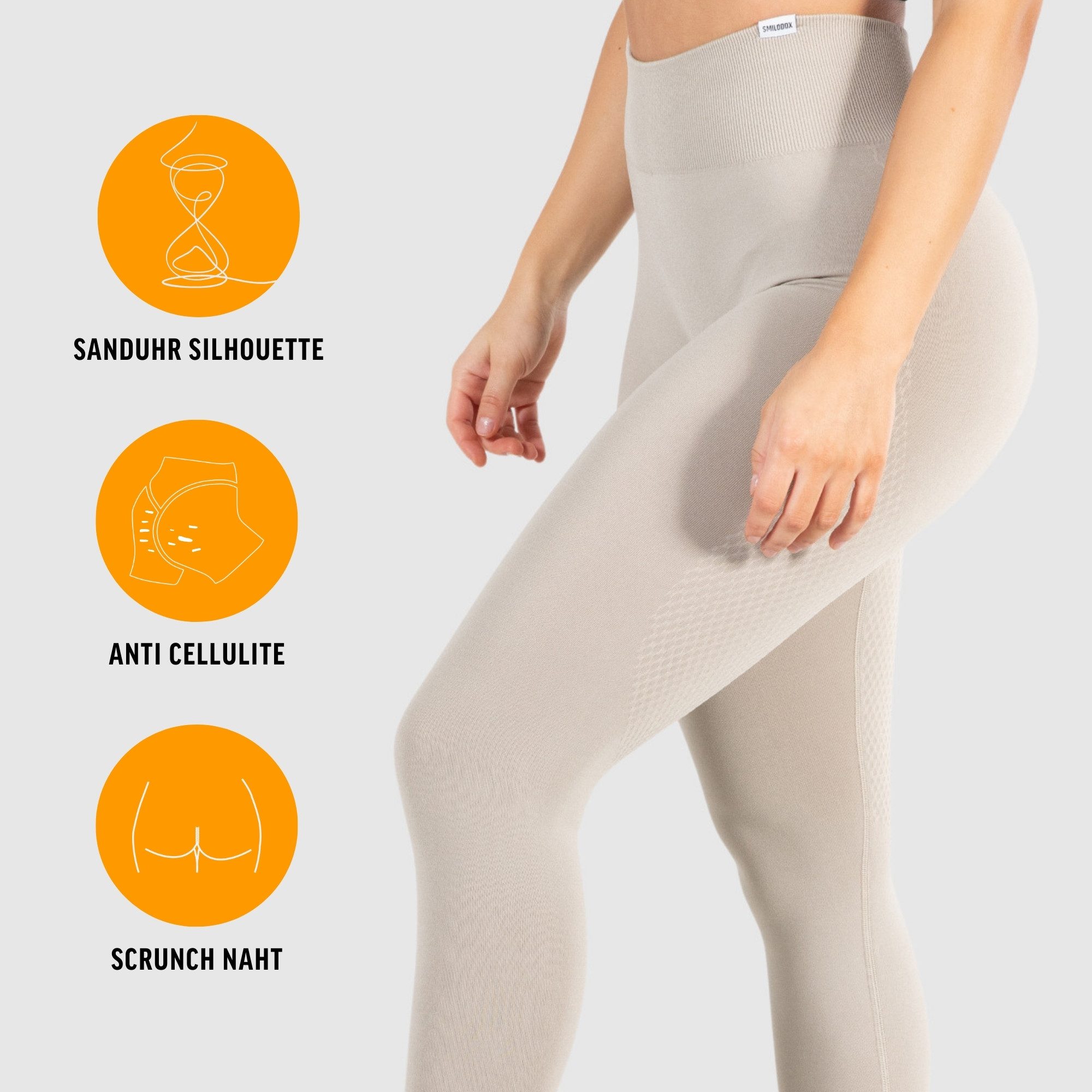 Smilodox Leggings Amaze Scrunch Pro, High Waist Booty Scrunch Yoga & Fitnes günstig online kaufen