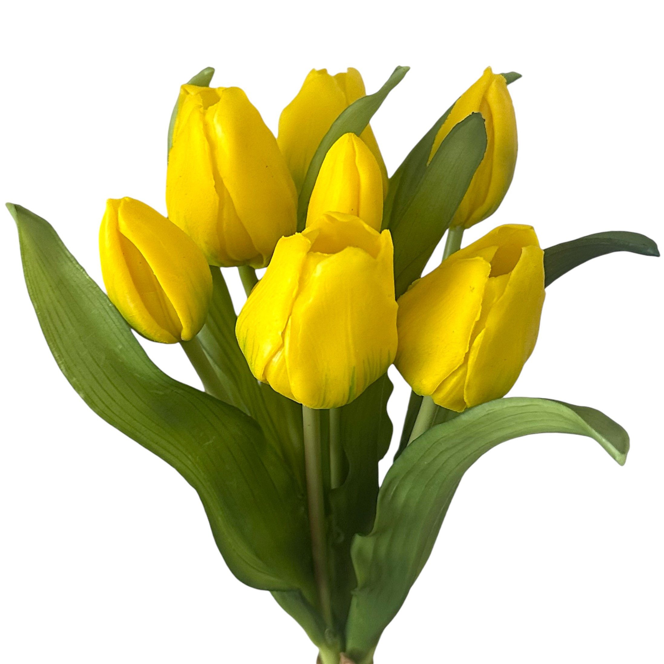 Kunsttulpe Künstlicher Tulpen-Bund 32cm "Soft-Touch" Kunstblume Tulpe, Flor günstig online kaufen