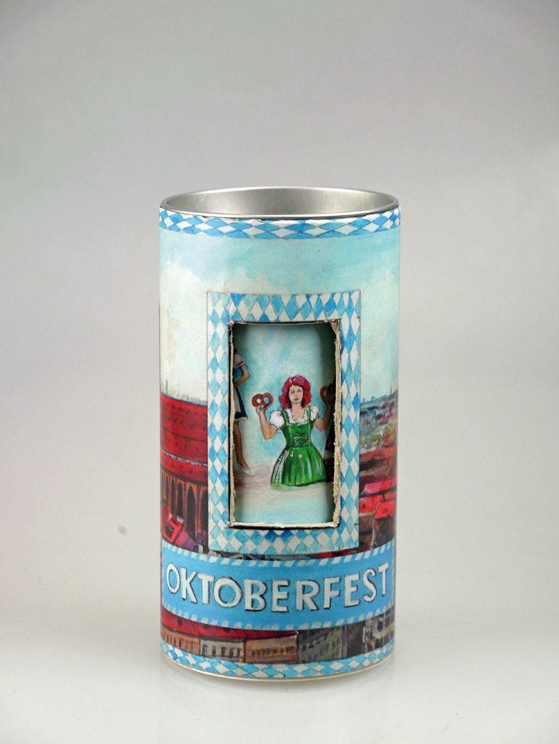 Musicboxworld Spieluhr Spieluhr Säule Oktoberfest