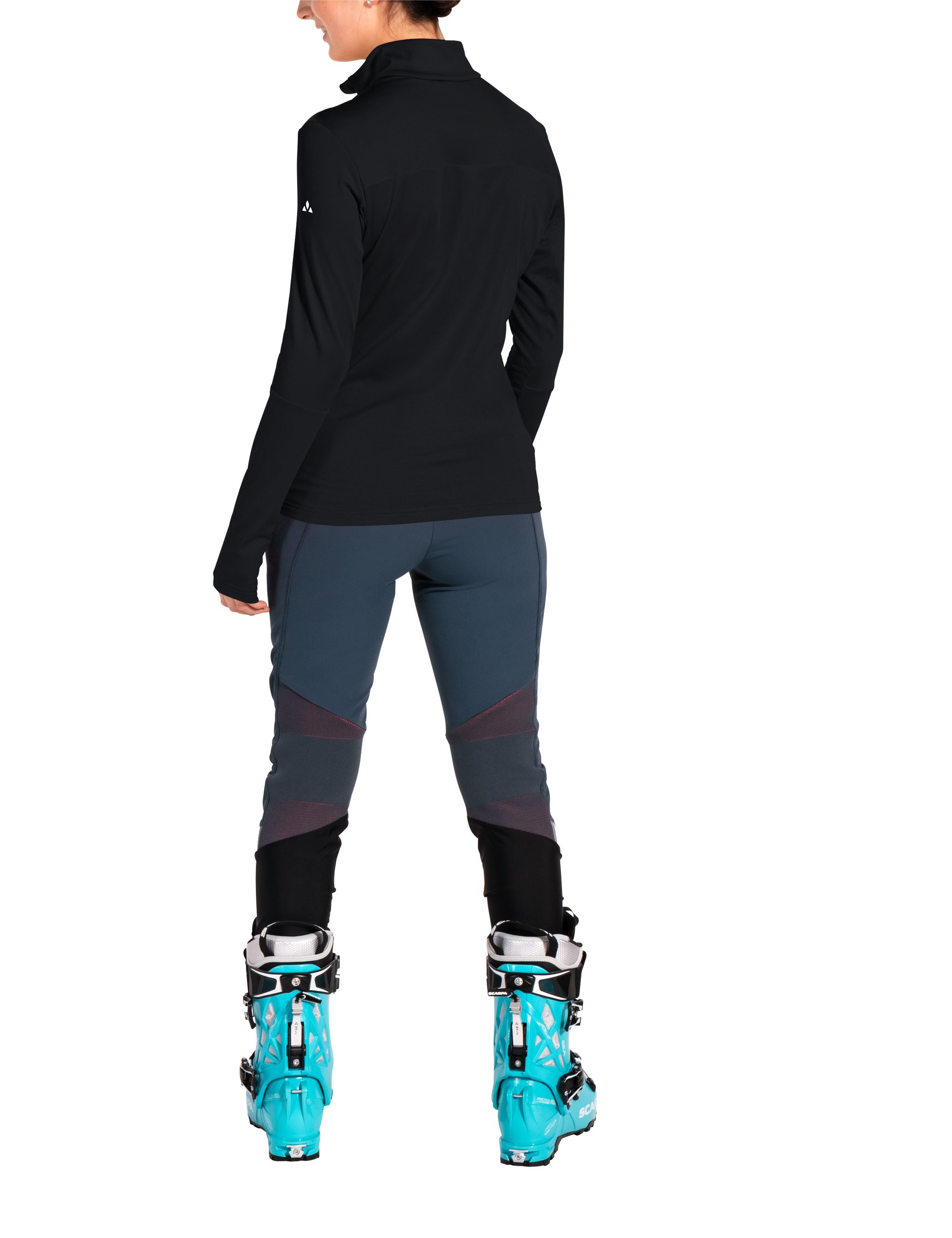 VAUDE Langarmshirt WOMEN'S LIVIGNO HALFZIP II (1-tlg) günstig online kaufen