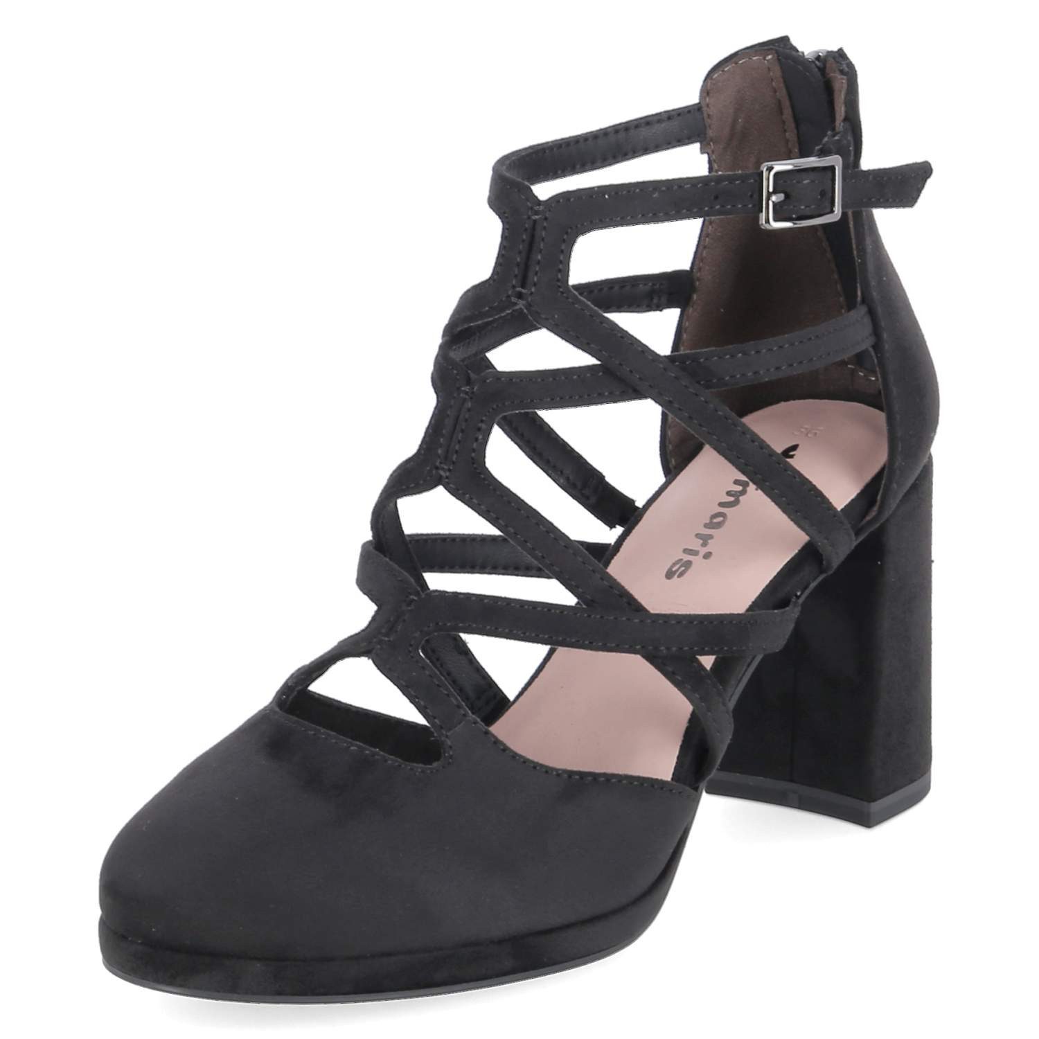 Tamaris Tamaris 1-22446-46-001 Damen Textil schwarz Keilpumps günstig online kaufen