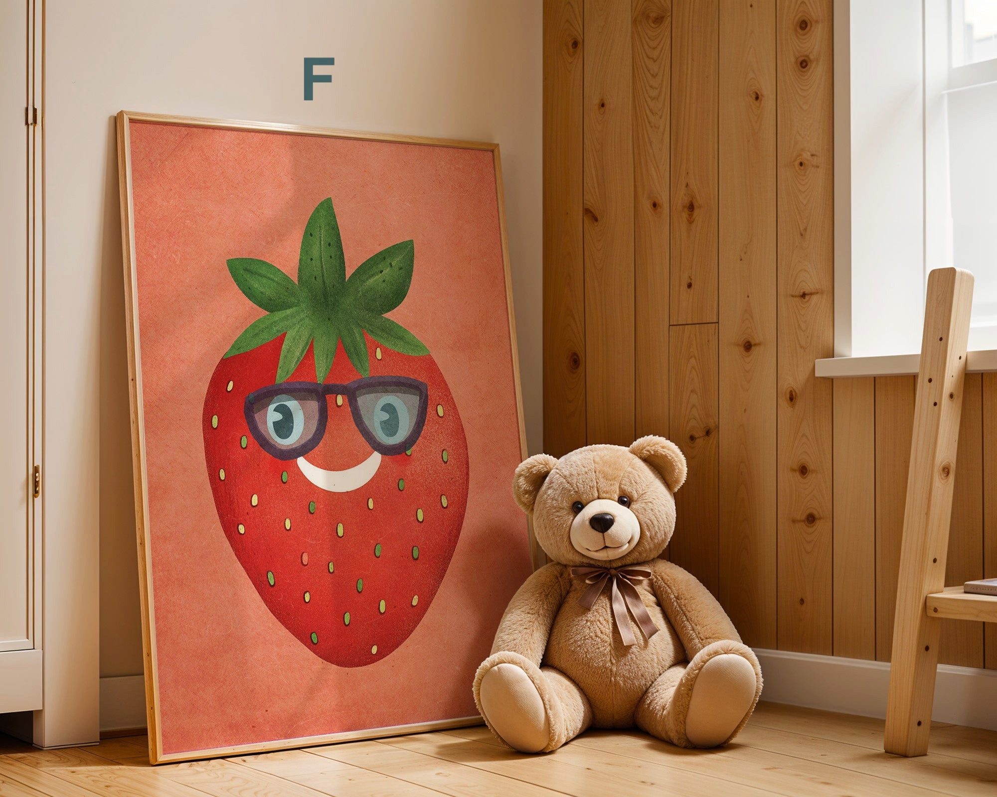 JUSTGOODMOOD Poster Obst & Tiere, F günstig online kaufen
