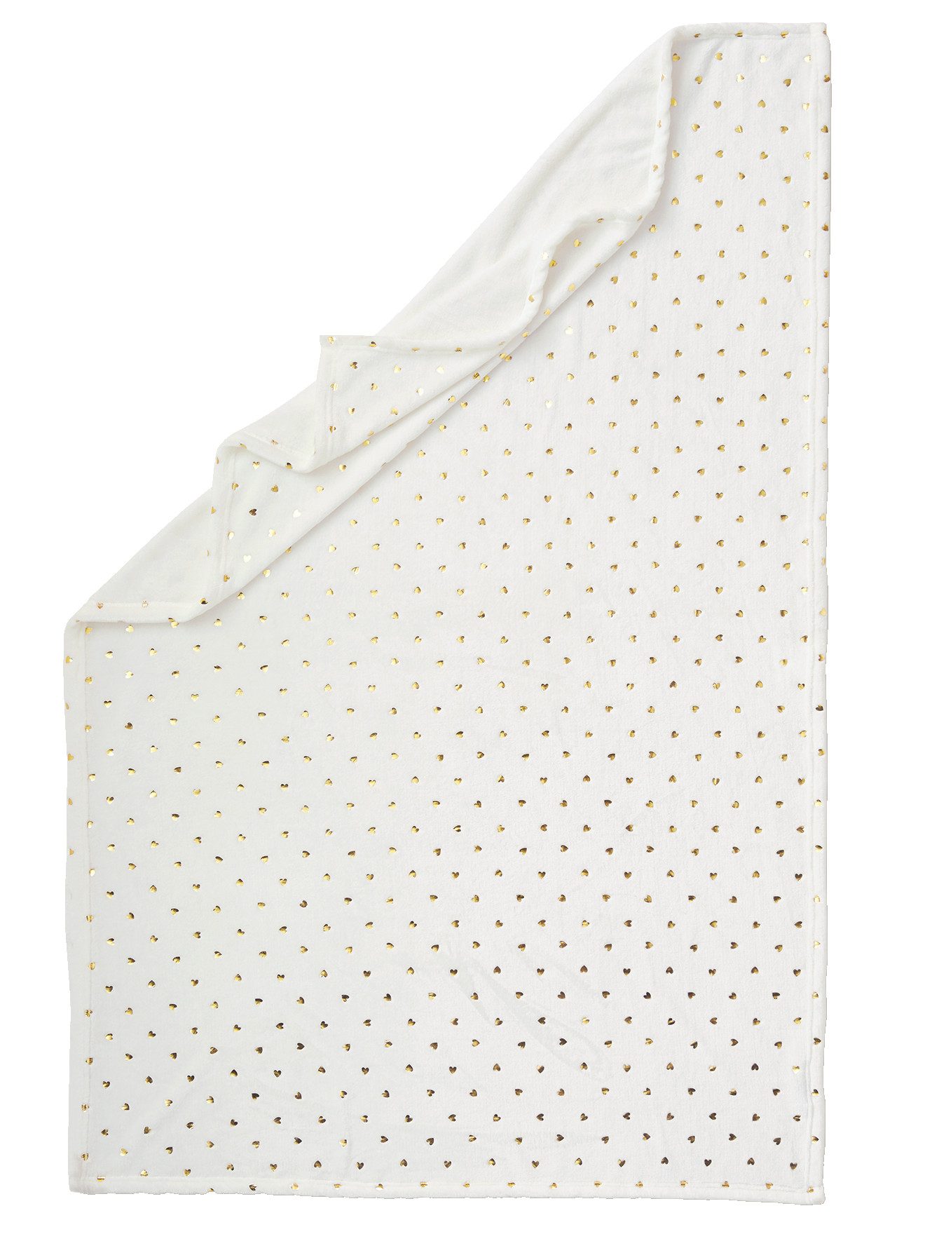 Babydecke Babydecke mit Goldherzen, vertbaudet günstig online kaufen