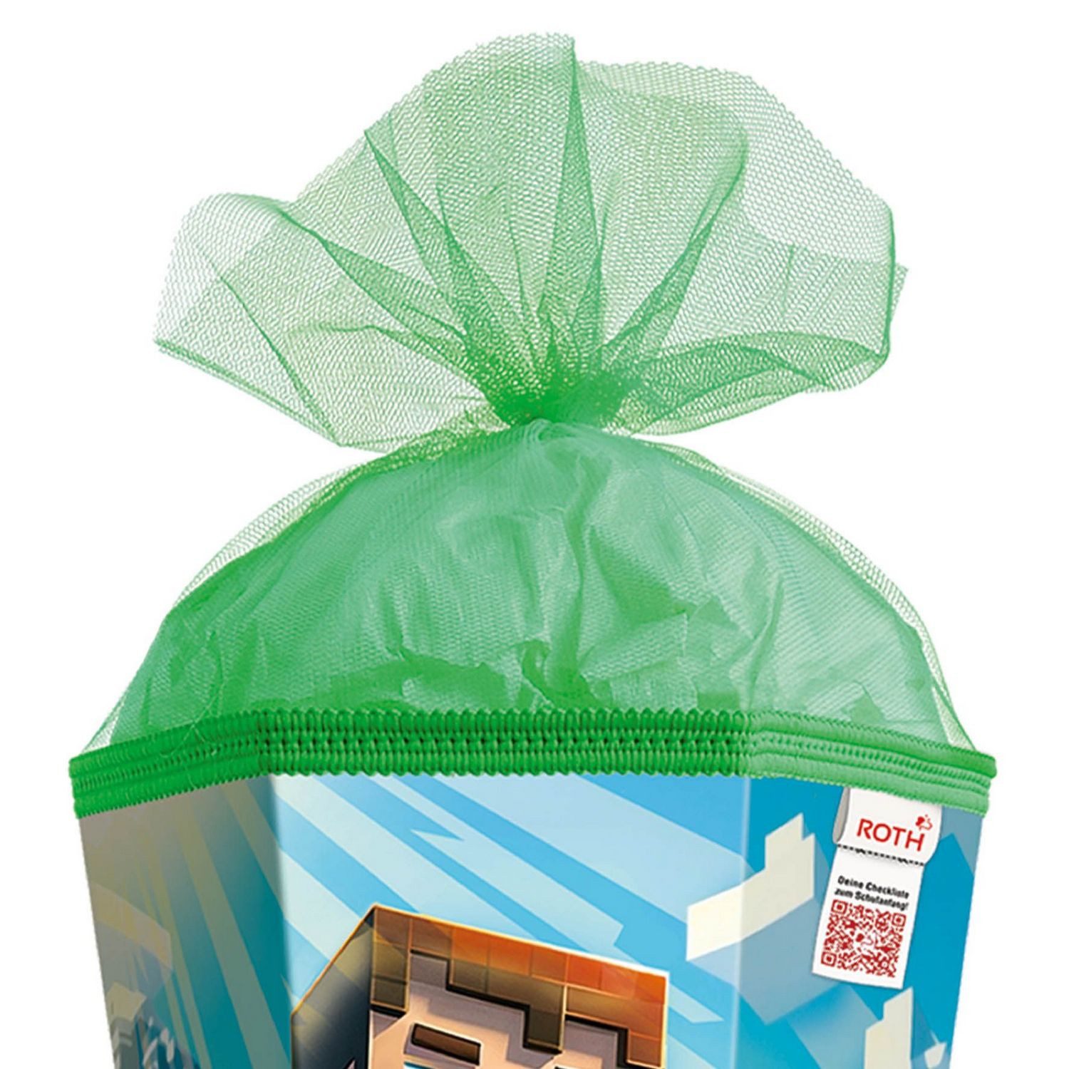 Roth Ideen Schultüte ROTH Schultüte "BLOCKGAME", eckig, 85 cm