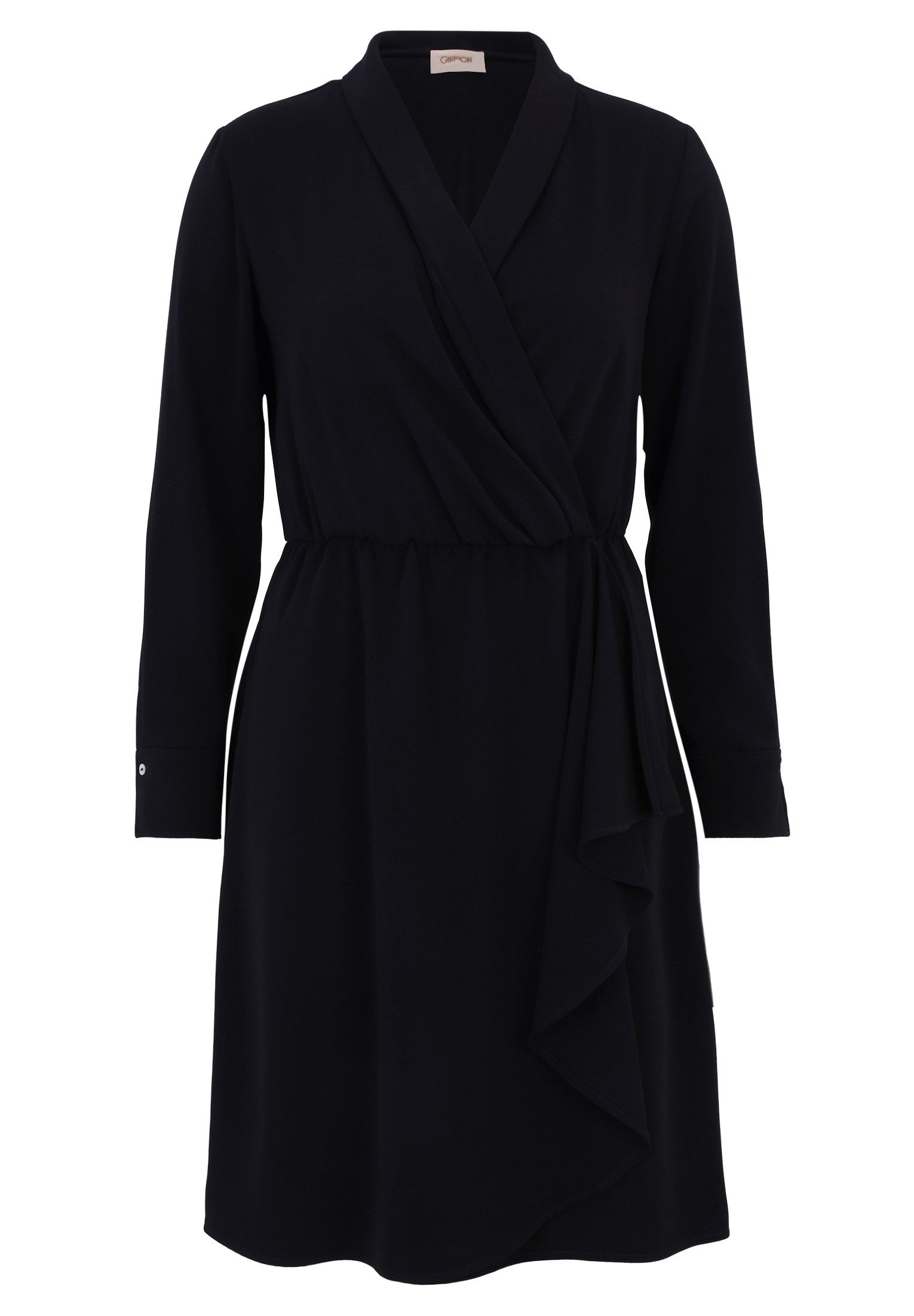 Cartoon Wickelkleid Cartoon Wickelkleid mit Volant günstig online kaufen