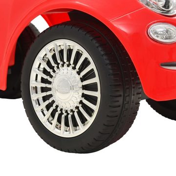 vidaXL Tretfahrzeug Aufsitzauto Fiat 500 Rot