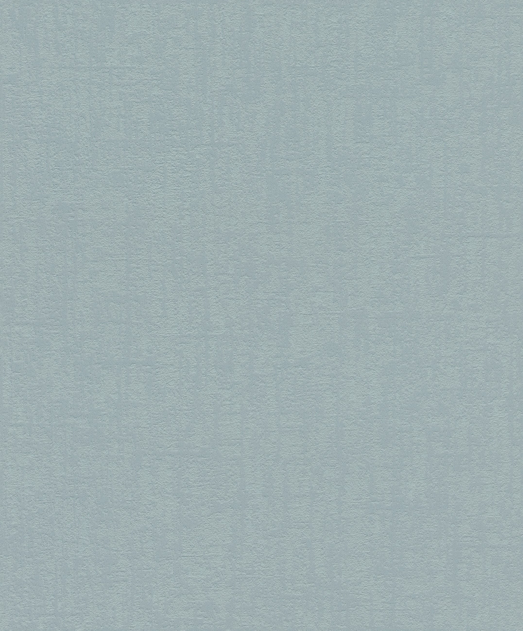 Rasch Vliestapete Betonoptik Uni - Vliestapete Blau, strukturiert, uni, Betonoptik, Putzoptik, matt, (1 Rolle, 1 St., Kollektion 'Deco Style' - 10,05 m x 0,53 m), Lichtbeständige Farben - Feucht abwischbar - Restlost abziehbar