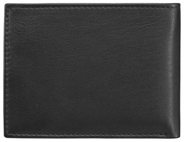 Red Baron Geldbörse RB-WT-003-01, Kreditkartenfächer, Münzfach mit Druckknopf, Sichtfächer