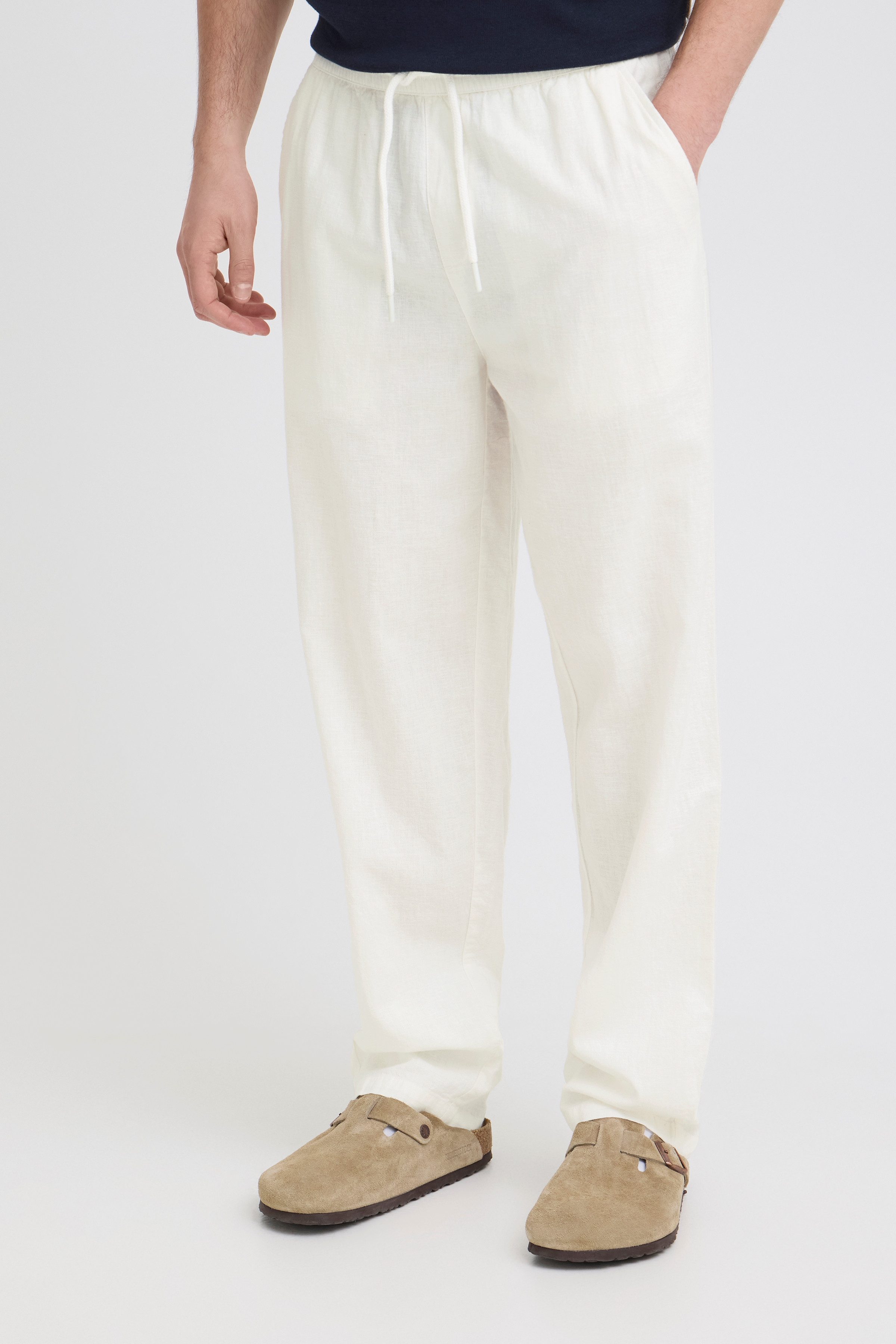Blend Leinenhose BHABAN LIN PANTS PP NOOS sommerlich, mit hohem Baumwollanteil
