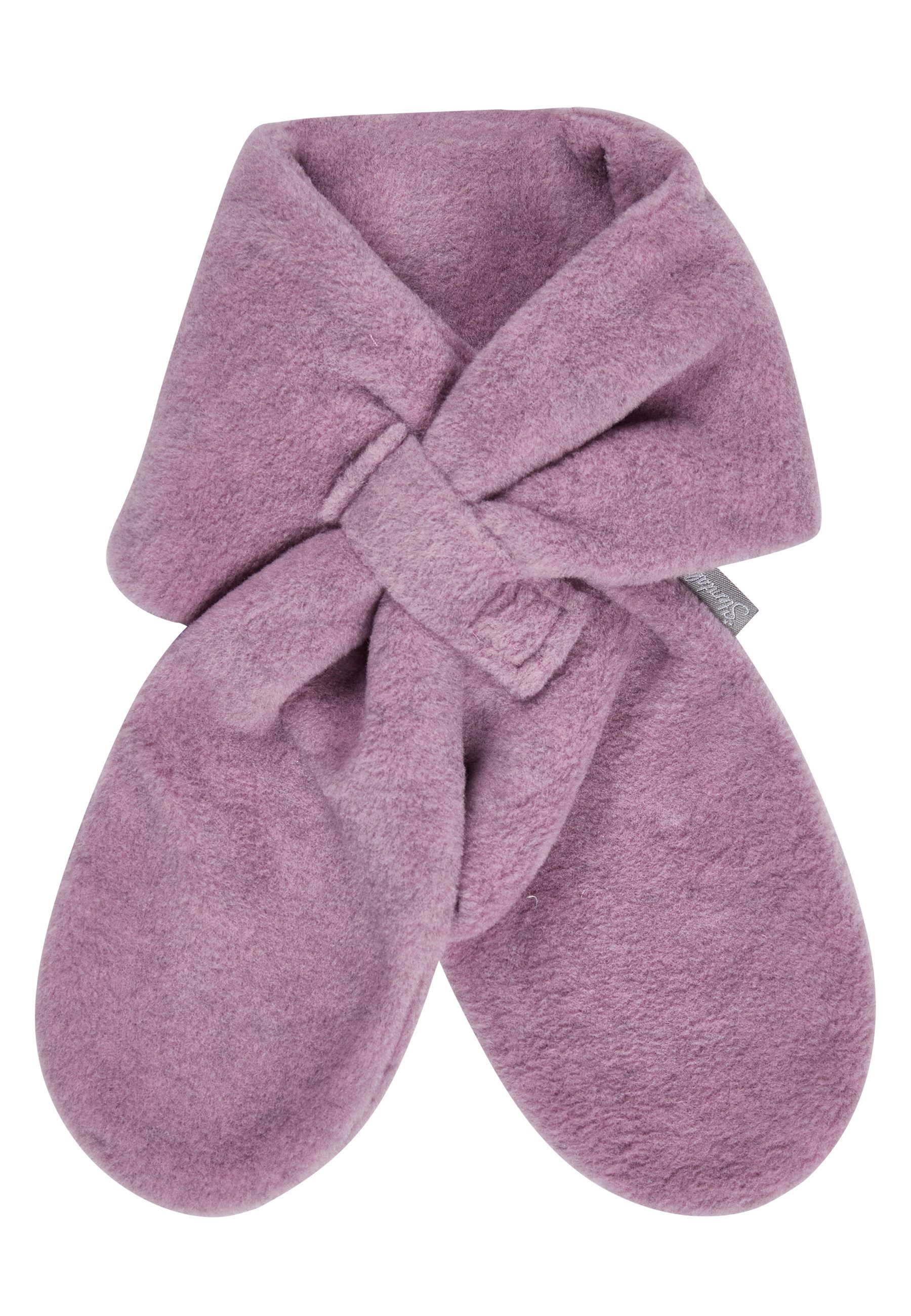 Sterntaler® Schal Schal uni, (1-St), Schal aus Microfleece mit Klettriegel zum Durchziehen, gefüttert von Sterntaler®