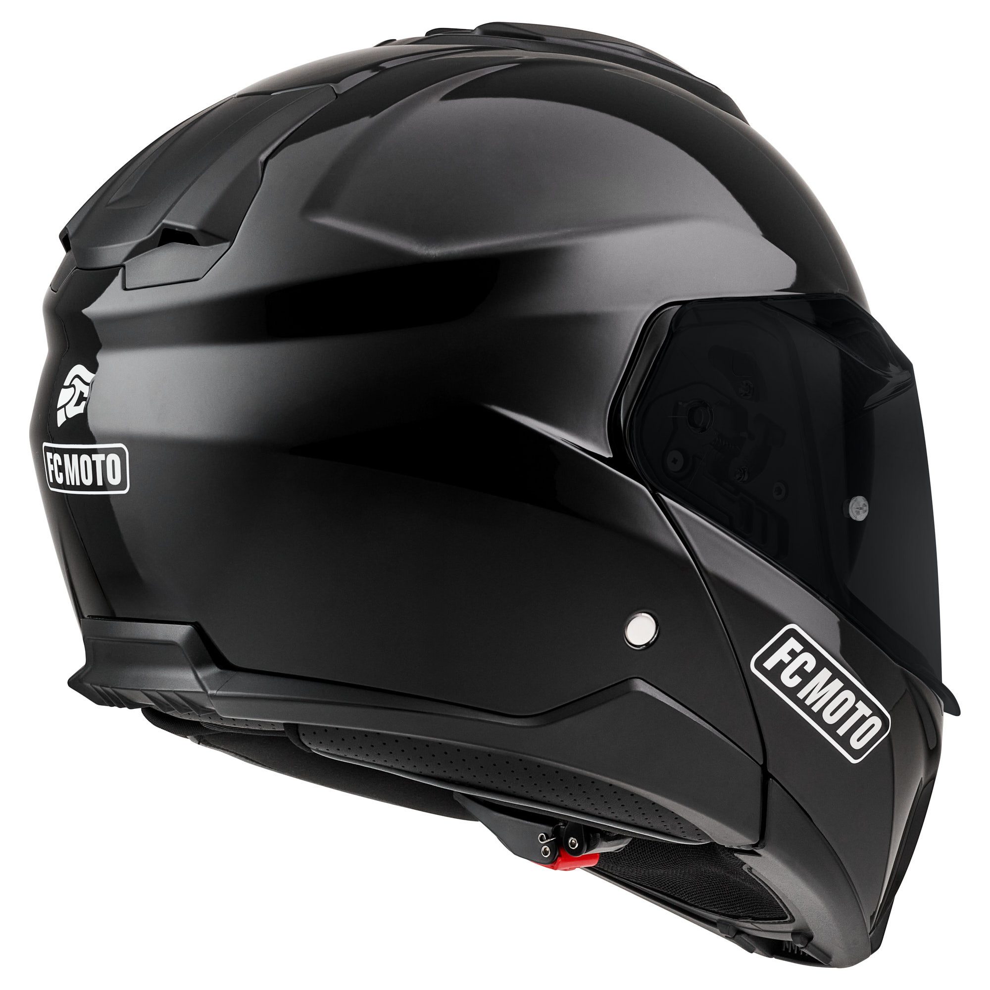 FC-Moto Motorradhelm G-362S Klapphelm, vorbereitet für Pinlockscheibe,herausnehmbares Innenfutter,integr