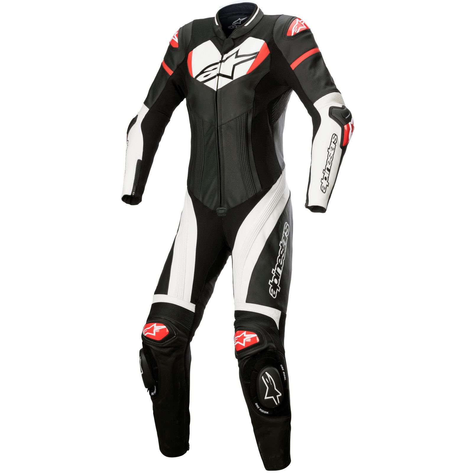 Motorradkombi Alpinestars Stella GP Plus 1tlg. Lederkombi Damen schwarz / weiss
