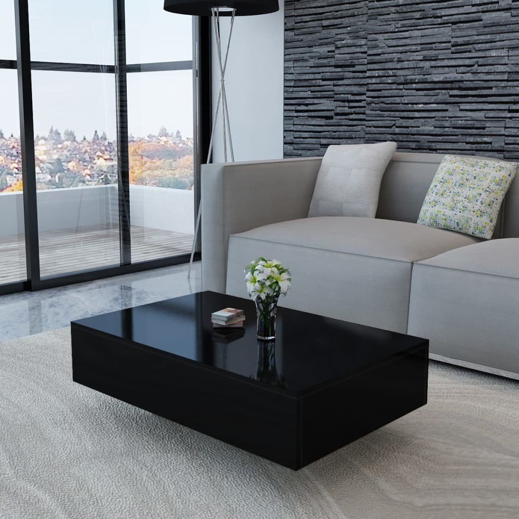 tinkaro Couchtisch AIOLA Holz Wohnzimmertisch Hochglanz günstig online kaufen