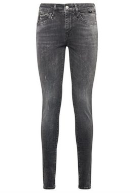 Mavi Skinny-fit-Jeans Super Skinny Fit Denim Jeans Mid Waist Stretch Hose ADRIANA (1-tlg) 4166 in Grau