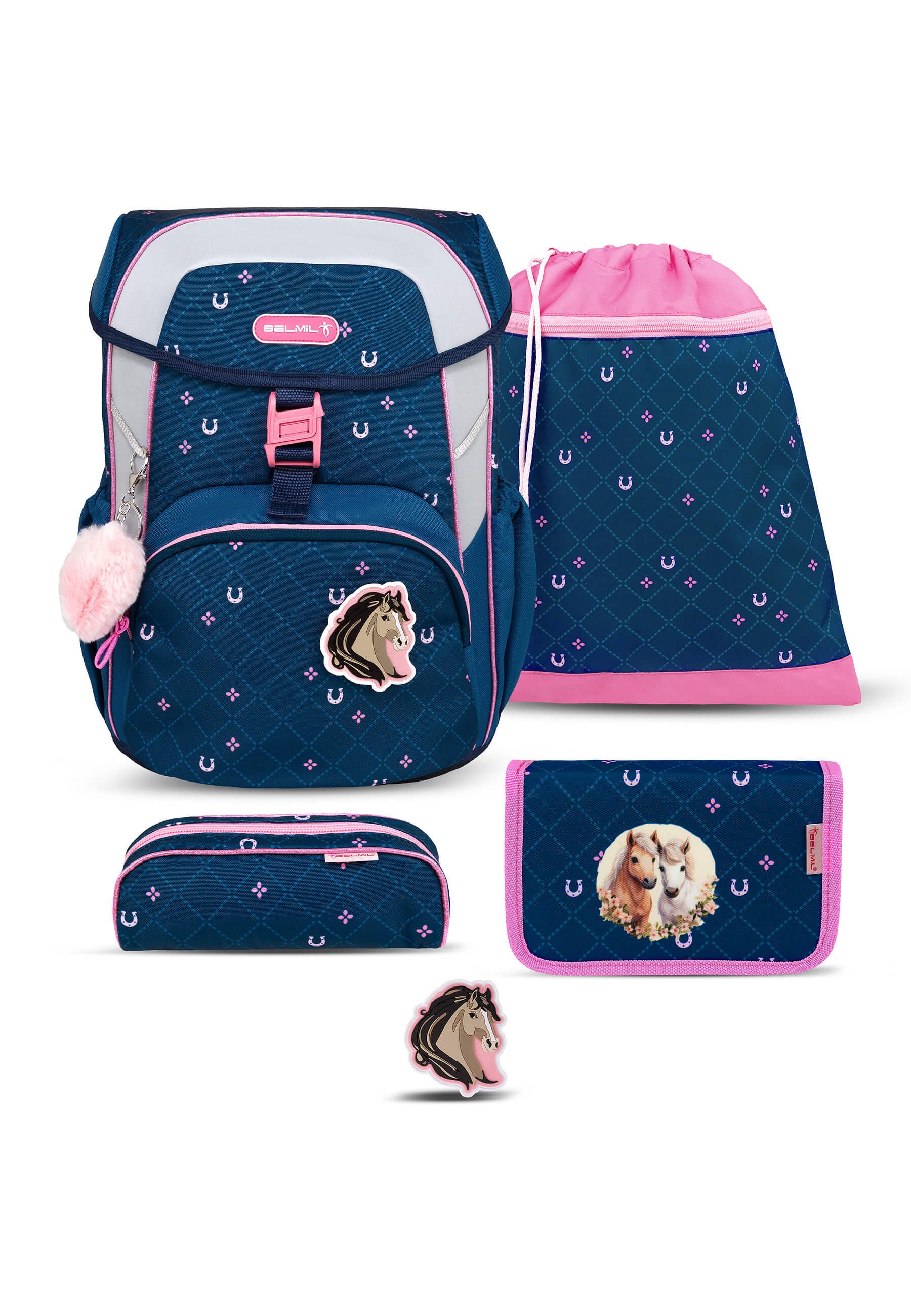 Schulranzen Kinderrucksack Maxi mit Brustgurt