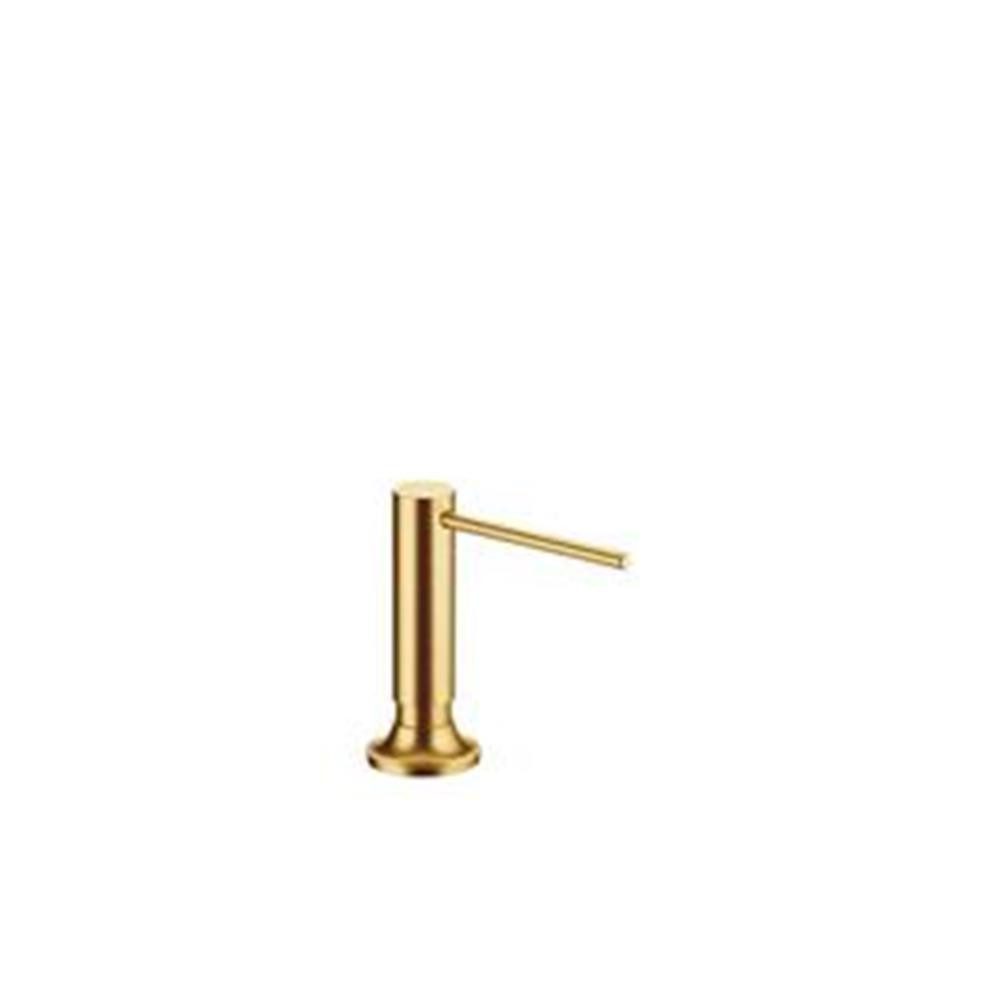 Dornbracht Einbauspüle Einbau-Spülmittelspender Vaia, mit Rosette, Messing gebürstet (23kt