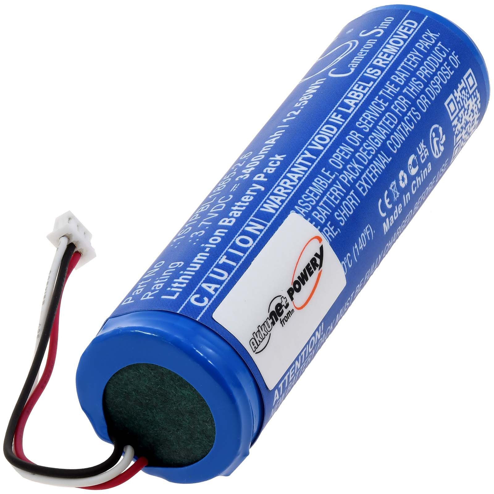 Powery XXL-Akku für Philips Typ 1S1PBL1865-2.6 Akku 3400 mAh (3.7 V)