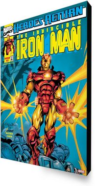 MARVEL Leinwandbild The Invincible Iron Man, (1 St)