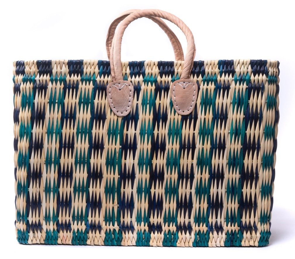 El Puente Einkaufskorb Souk-Tasche "Smara", Handmade, Handmade