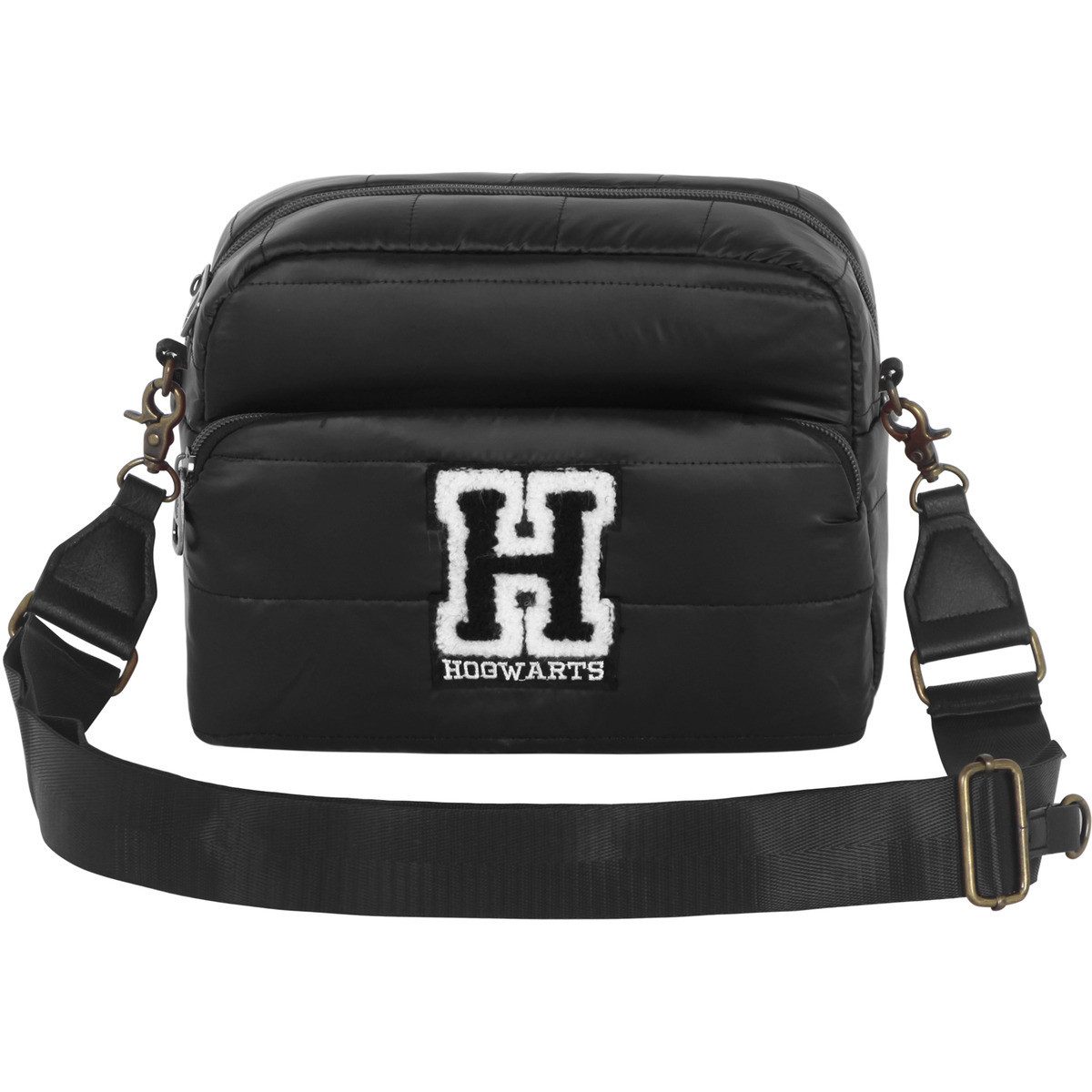 Warner Bros. Umhängetasche Harry Potter H-Padding IBiscuit Unisex Kinder, Handtasche, Shopper, Crossbody Bag, Schultertasche, Hobo Bag