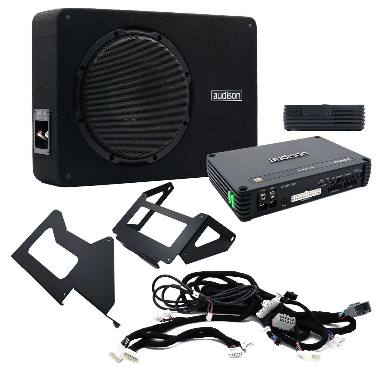 Audison Audison AF TSL 3YB AMPSB KIT DSP, Subwoofer-Upgrade Kit Tesla Audioverstärker