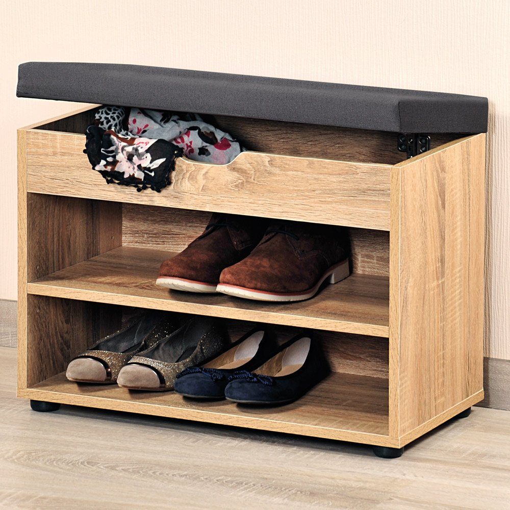 Kesper Schuhschrank Schuhschrank mit Sitzkissen, FSC günstig online kaufen