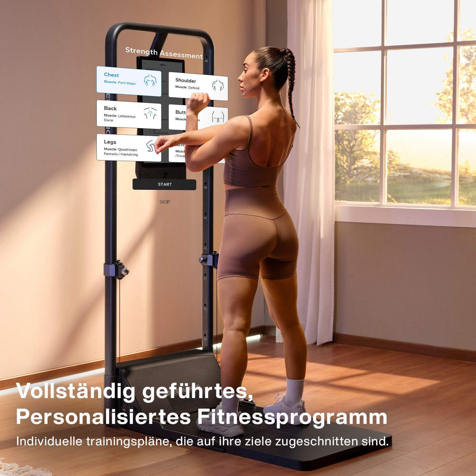 SPEEDIANCE Kraftstation Gym Monster 2, verbessertes KI-gesteuertes All-in-One Home Gym, Multifunktionale Smith-Maschine, Ganzkörper-Krafttrainingsgerät