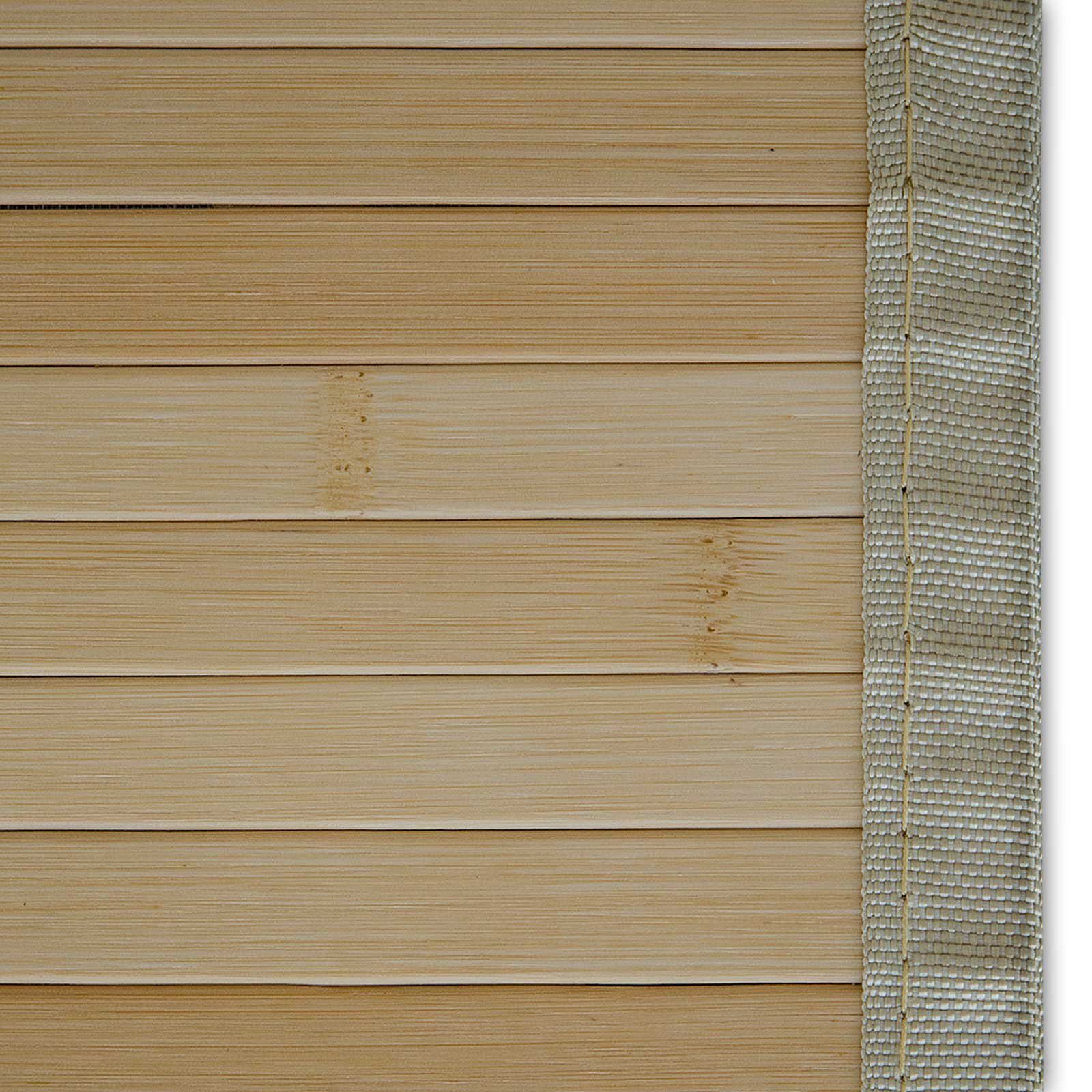 Teppich Twillight, Bambusmatte, verschiedene Größen, Karat, fürs ideal Bambus Badezimmer, rechteckig