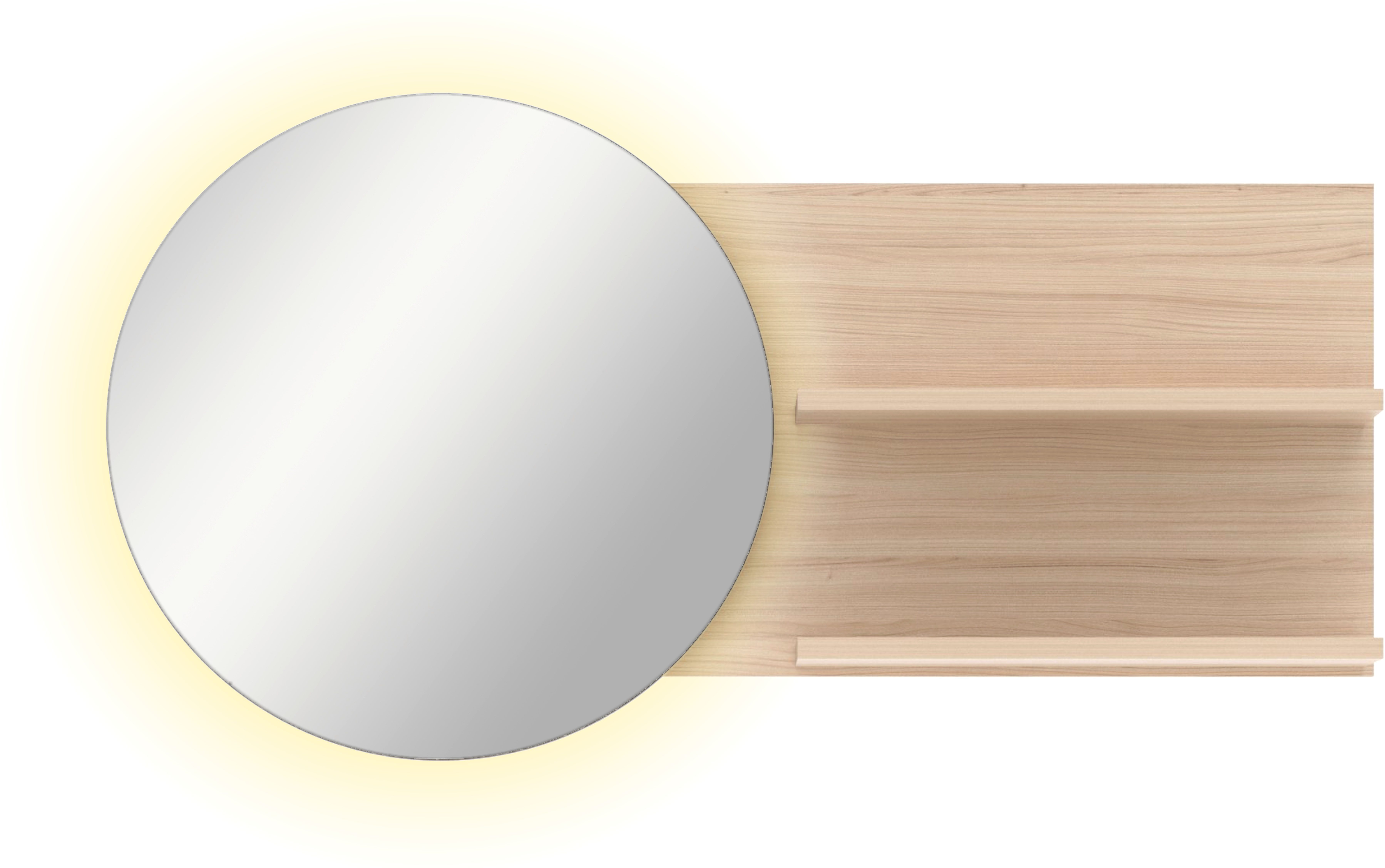 Innostyle Spiegel Pisa Spiegel (Packung, 1-St), LED-Beleuchtung, große Fläche, 2 Fachböden