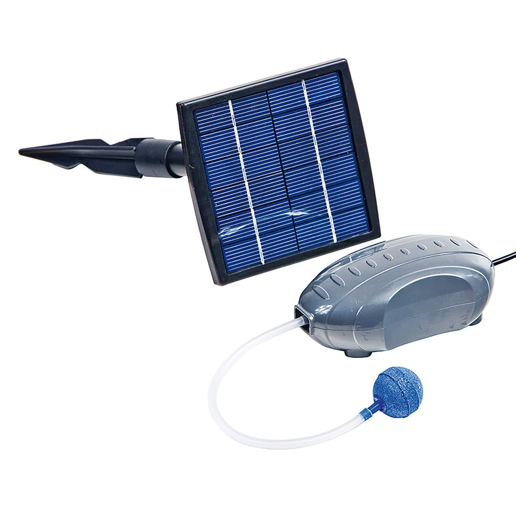 Teichbelüfter Heissner Solar-Teichbelüfter, 200 l/h
