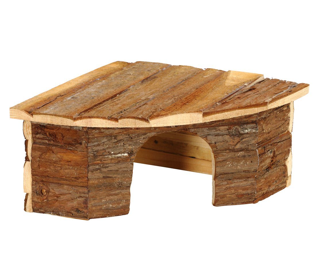 Dehner Nagerhaus Nager-Eckhaus Purzel, 42 x 30 x 15 cm, Holz