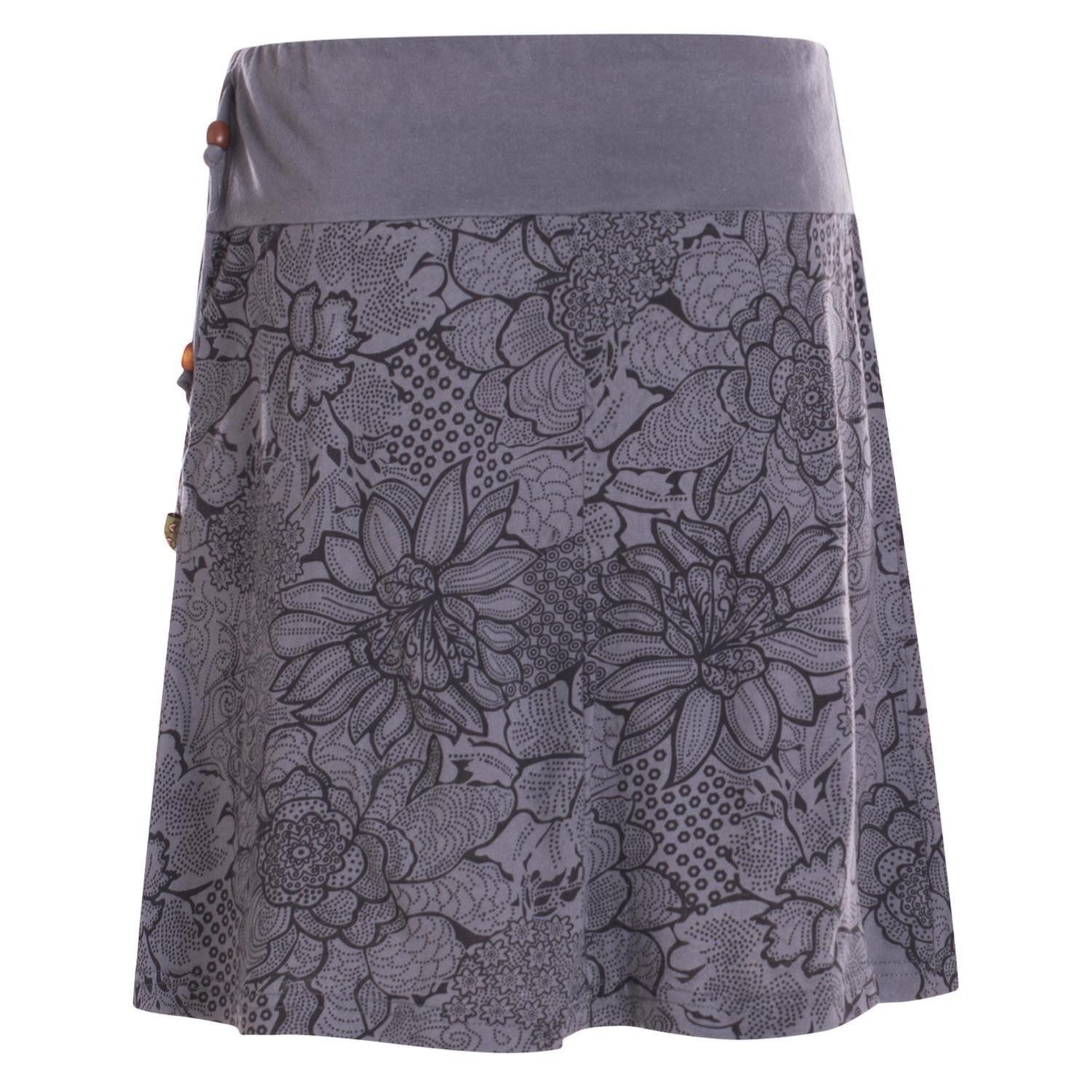 Vishes Minirock Kurzer Damen Baumwoll-Rock Mini-Rock günstig online kaufen