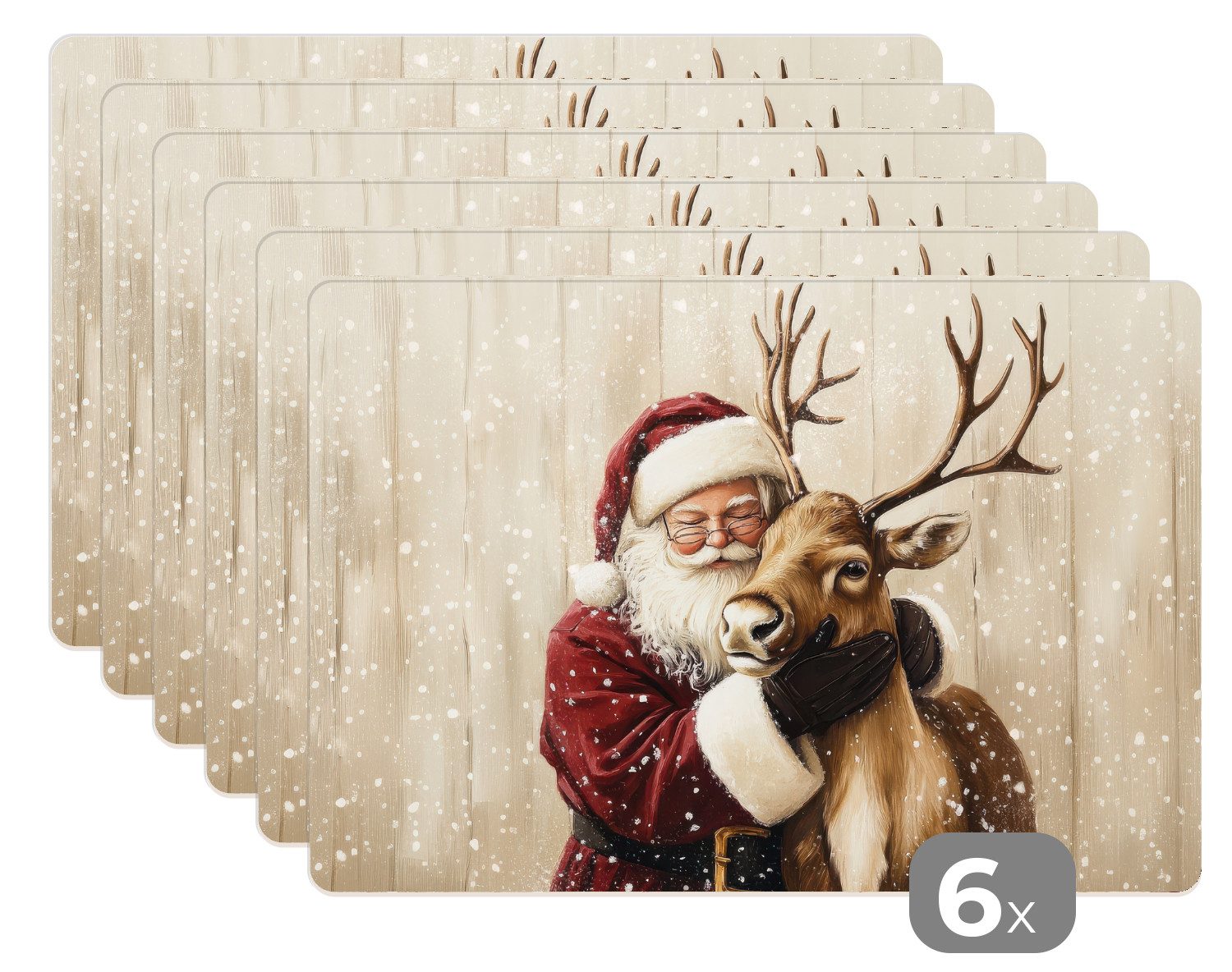 Abwaschbare Weihnachts Tischsets online kaufen