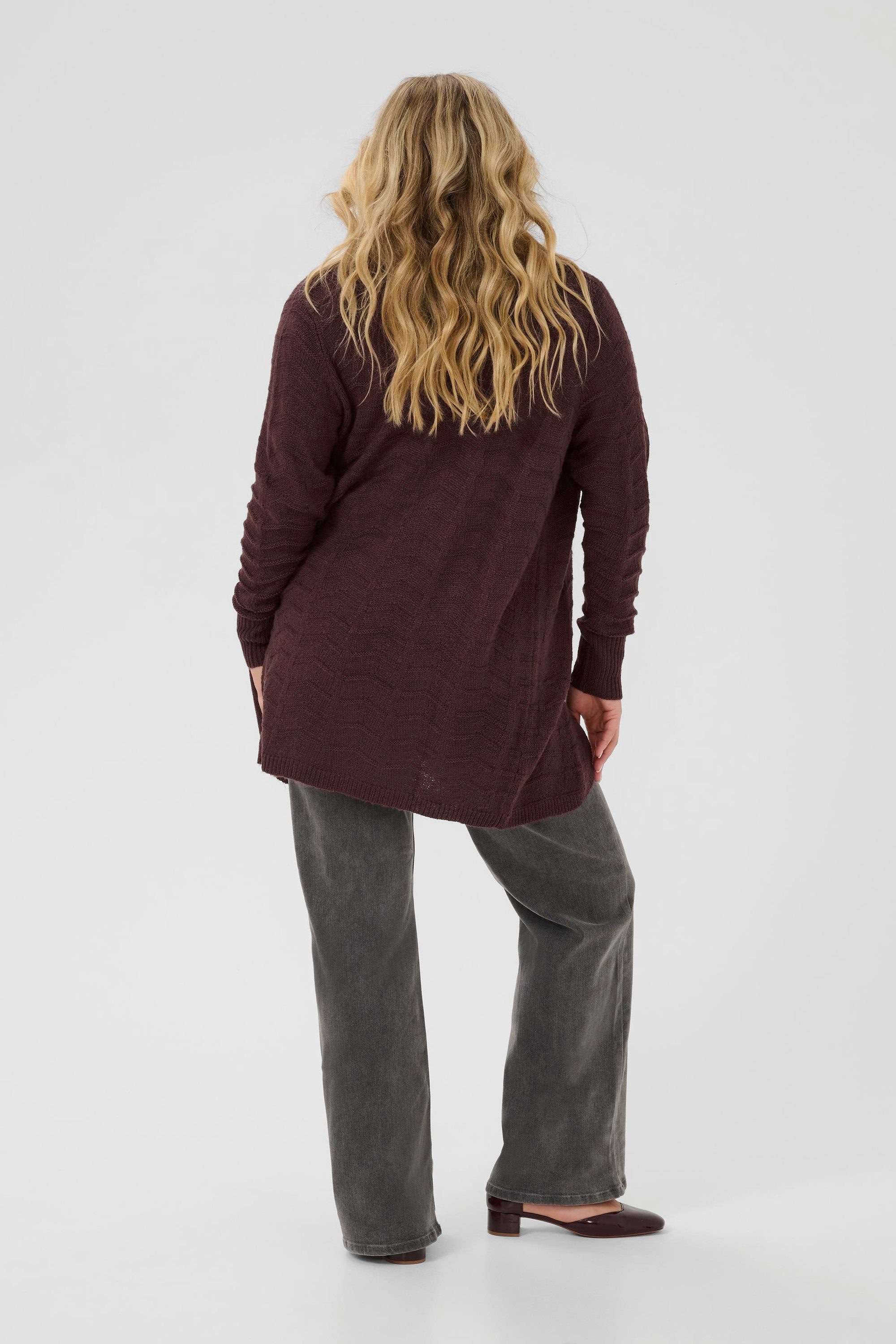 KAFFE Curve Cardigan Strickjacke KCemana Große günstig online kaufen