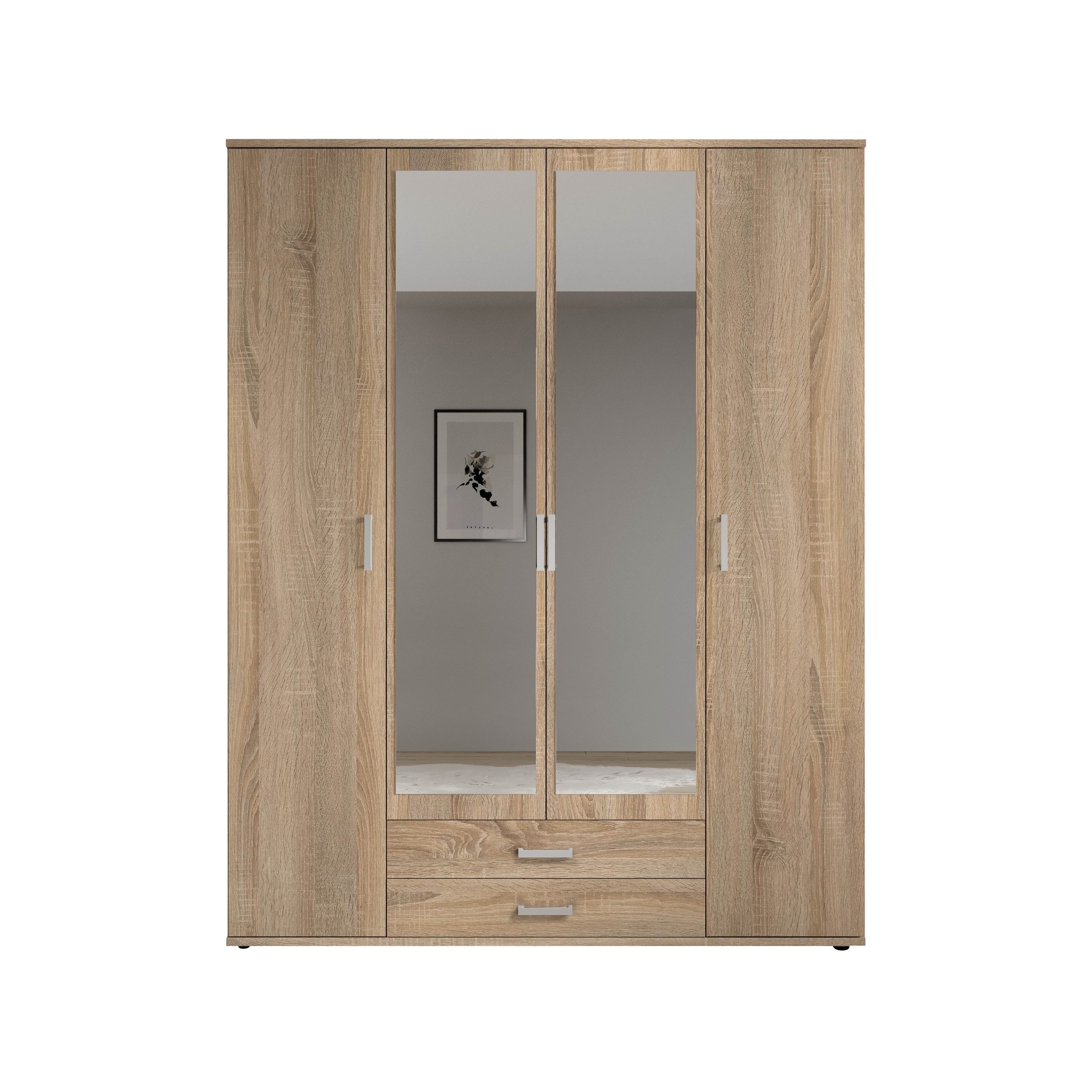 möbelando Kleiderschrank Kitty IV 159 x günstig online kaufen