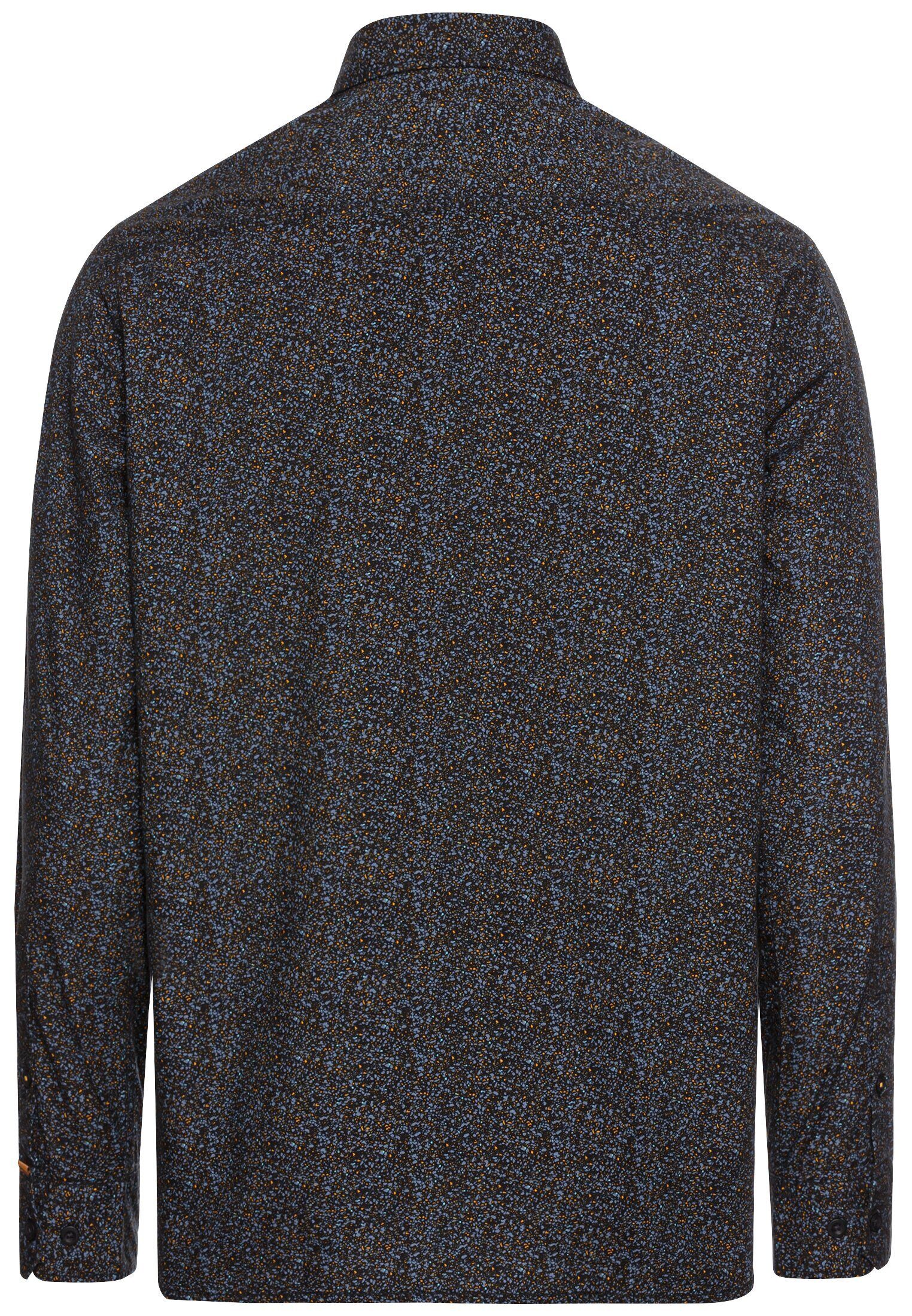 camel active Langarmhemd Langarmhemd mit Minimal-Print günstig online kaufen