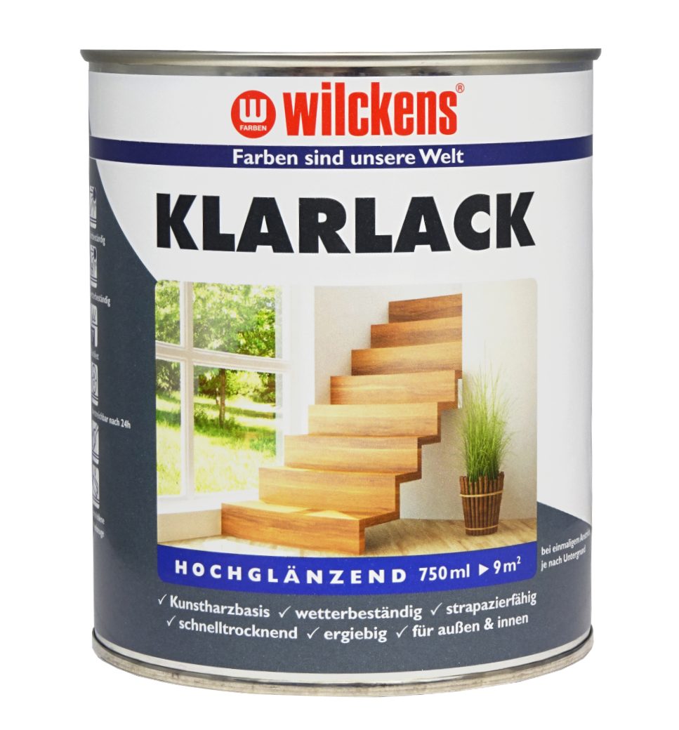 Klarlack Wilckens farblos Klarlack Farben 750ml Hochglänzend