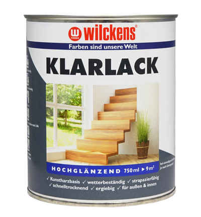 Wilckens Farben Klarlack 750ml Klarlack Hochglänzend farblos