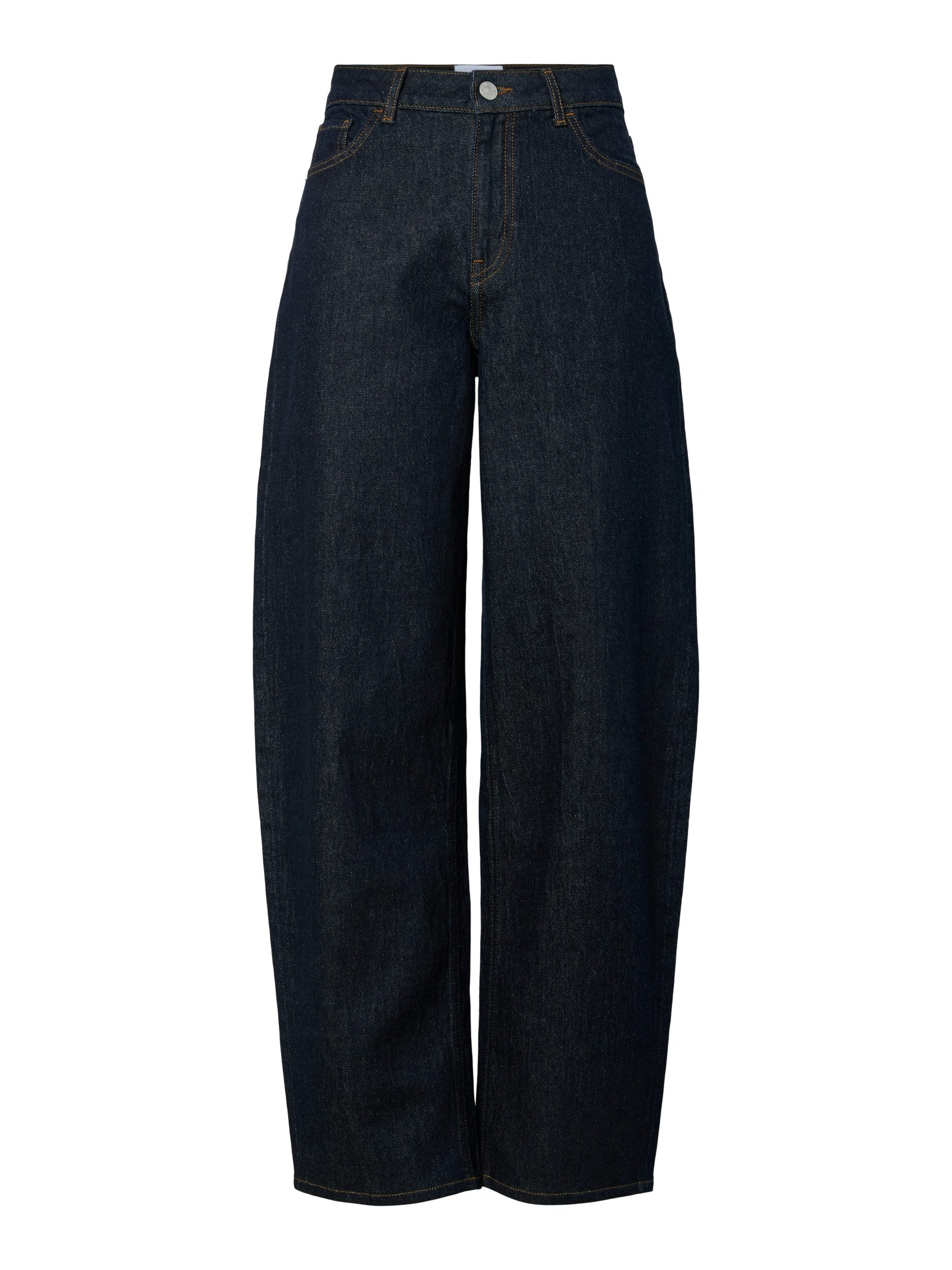 pieces Gerade Jeans PCGRACE MW BARREL ANK JEANS NOOS BC