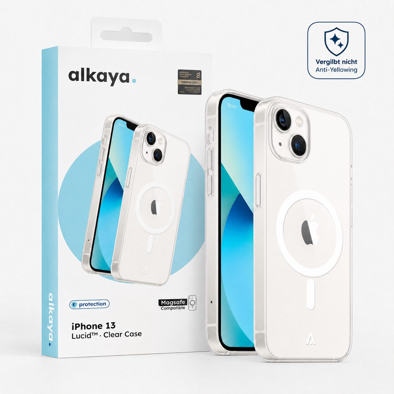 alkaya. Handyhülle Premium Hülle Magsafe Für iPhone Case Magnet Cover Bumper Schutz, iPhone 13 Pro Max, iPhone 13 Mini, iPhone 13, iPhone 13 Pro
