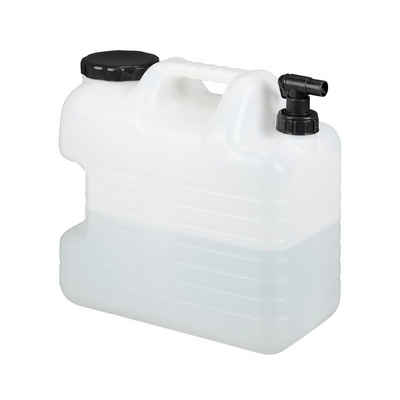 relaxdays Kanister Wasserkanister mit Hahn, 20 Liter